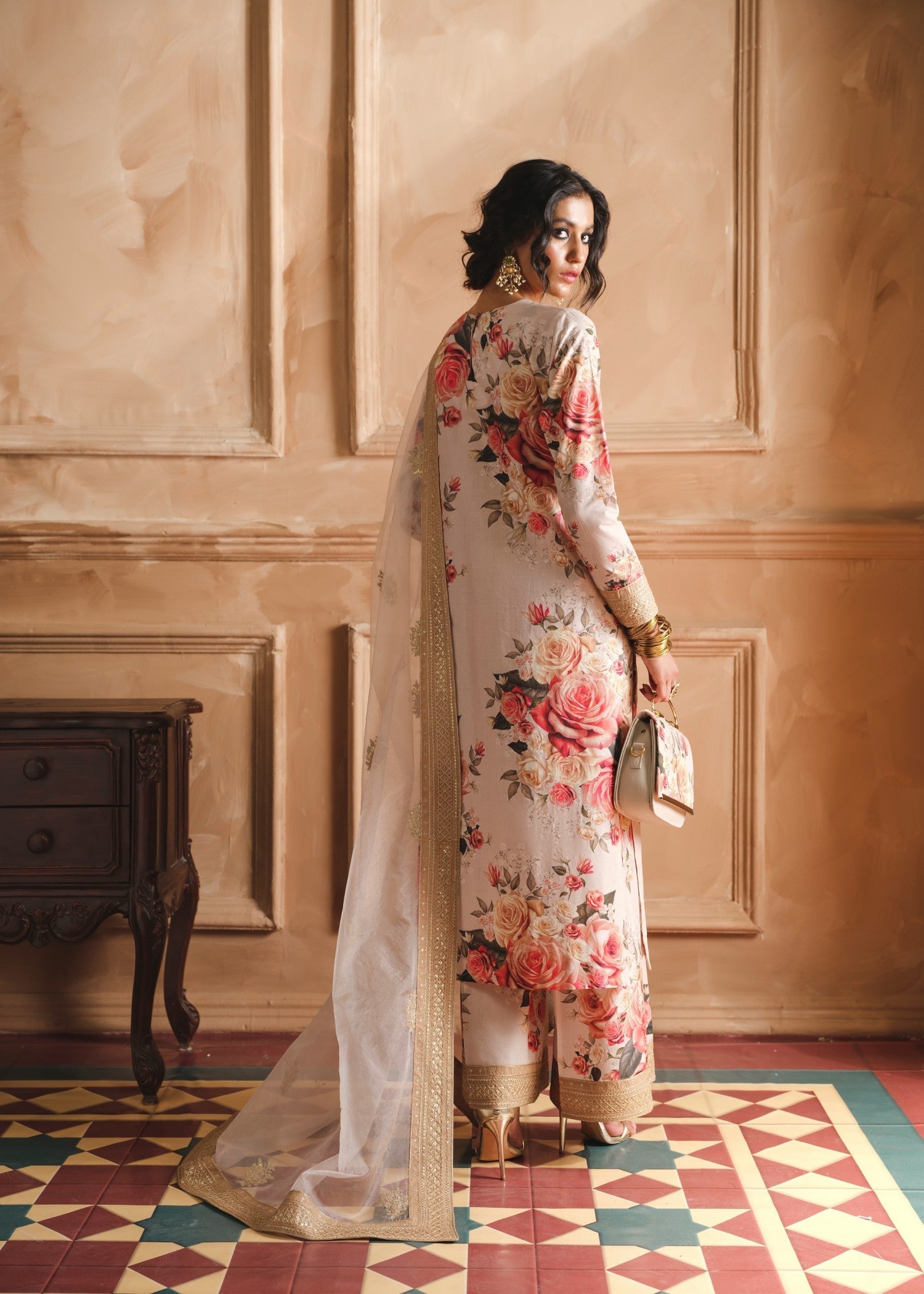 Humjoli Beige Rose Women 3pcs