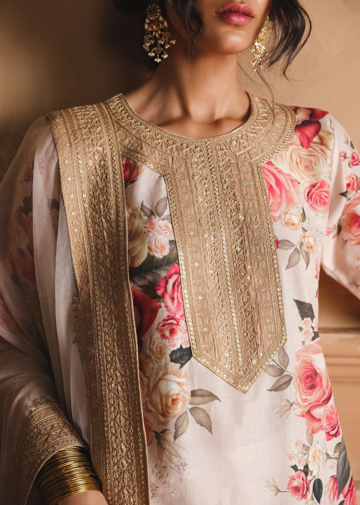 Humjoli Beige Rose Women 3pcs