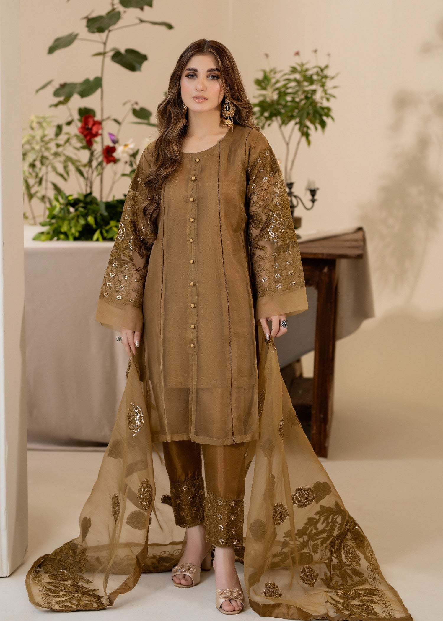 Phulkumari PK00007 Organza Women 3pcs