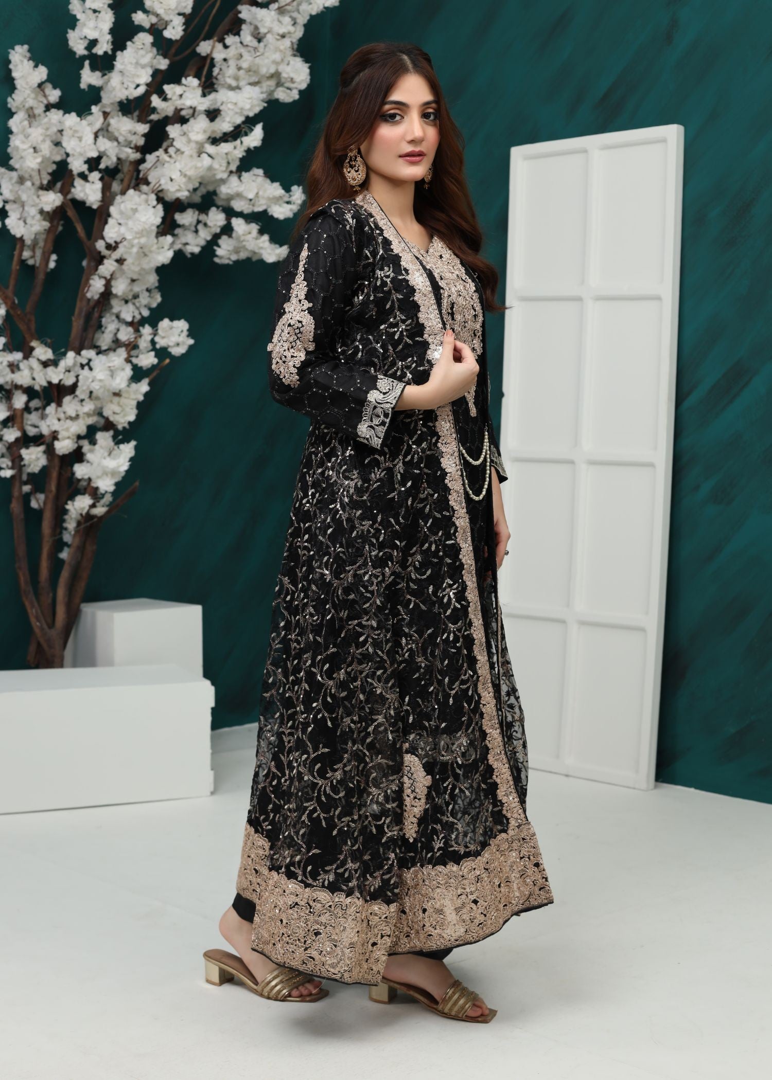 Al Burhan Apparel Wirsa Black Women 4pcs