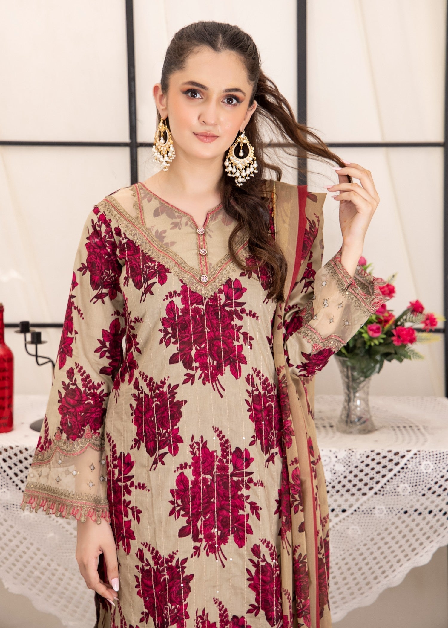 Polawn PD 24 501 A HUSN PRET LAWN COLLECTION Women 3pcs