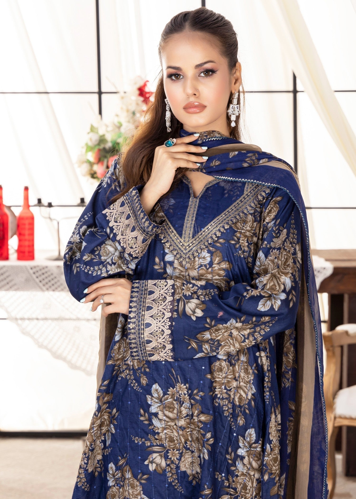 Polawn PD 24 501 B HUSN PRET LAWN COLLECTION Women 3pcs