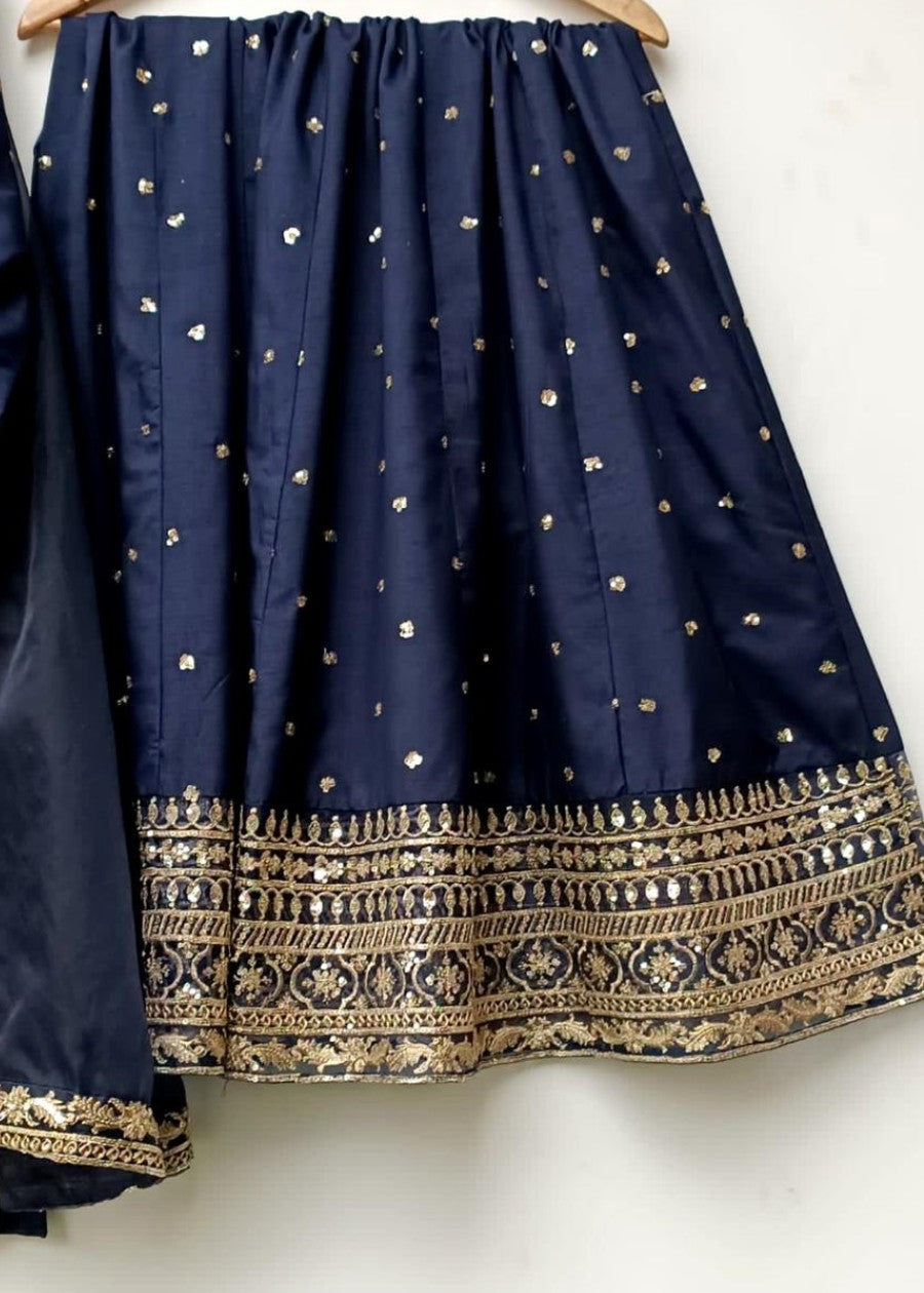 Lubana Store Preet Navy Women 3pcs