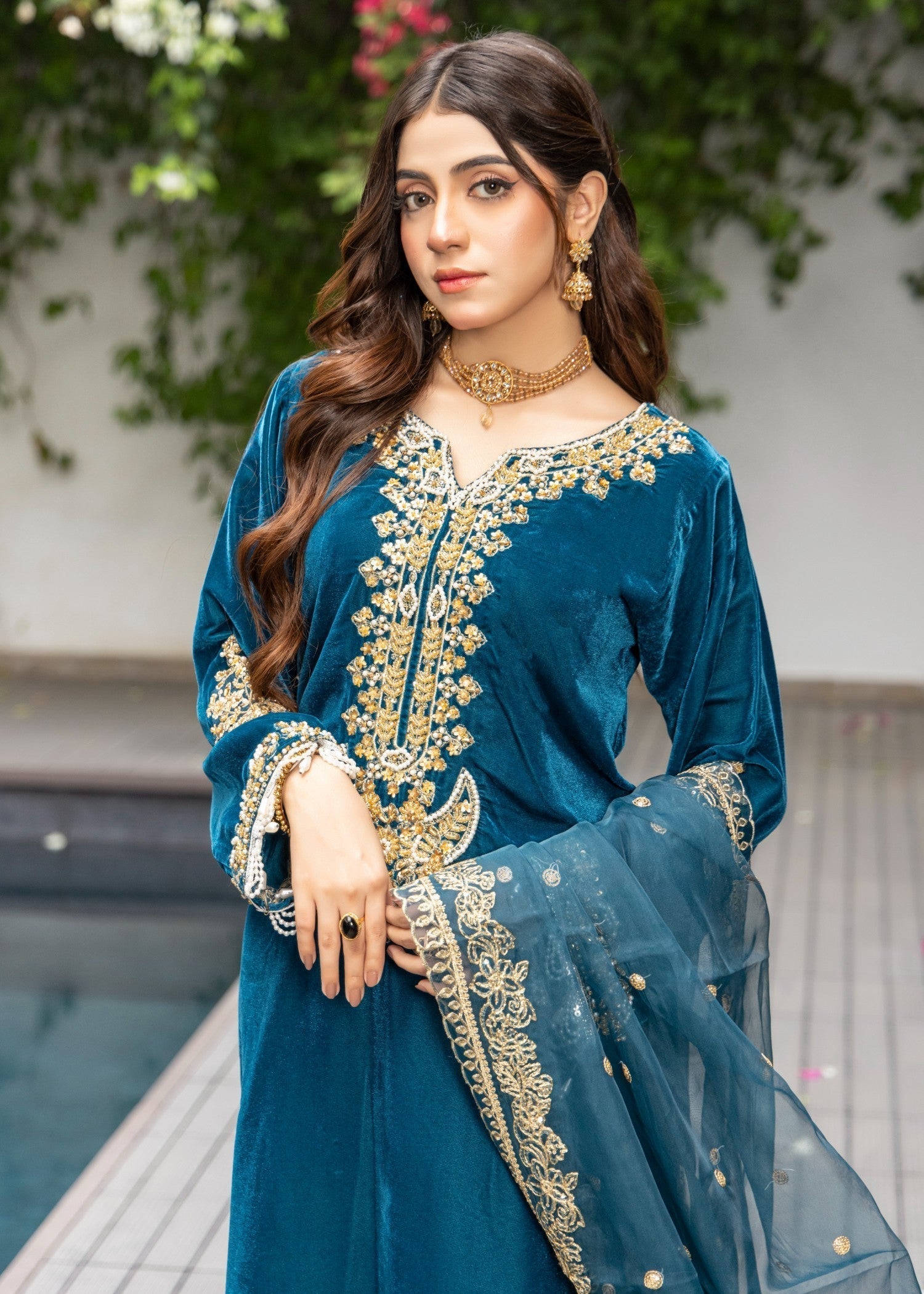 Polawn PD 24 903 VELVINA FORMAL PRET VELVET COLLECTION Women 3pcs