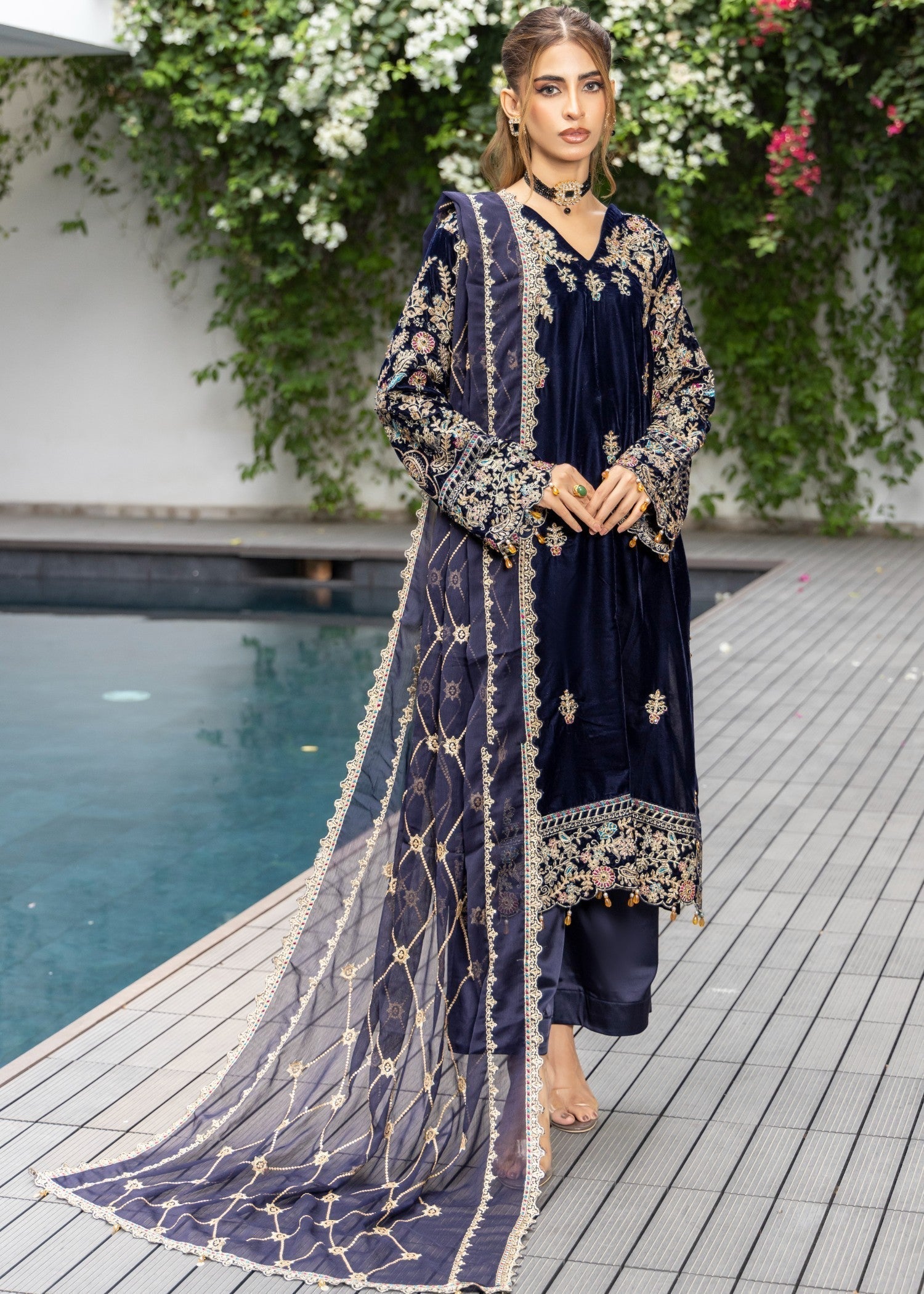 Polawn PD 24 906 VELVINA FORMAL PRET VELVET COLLECTION Women 3pcs