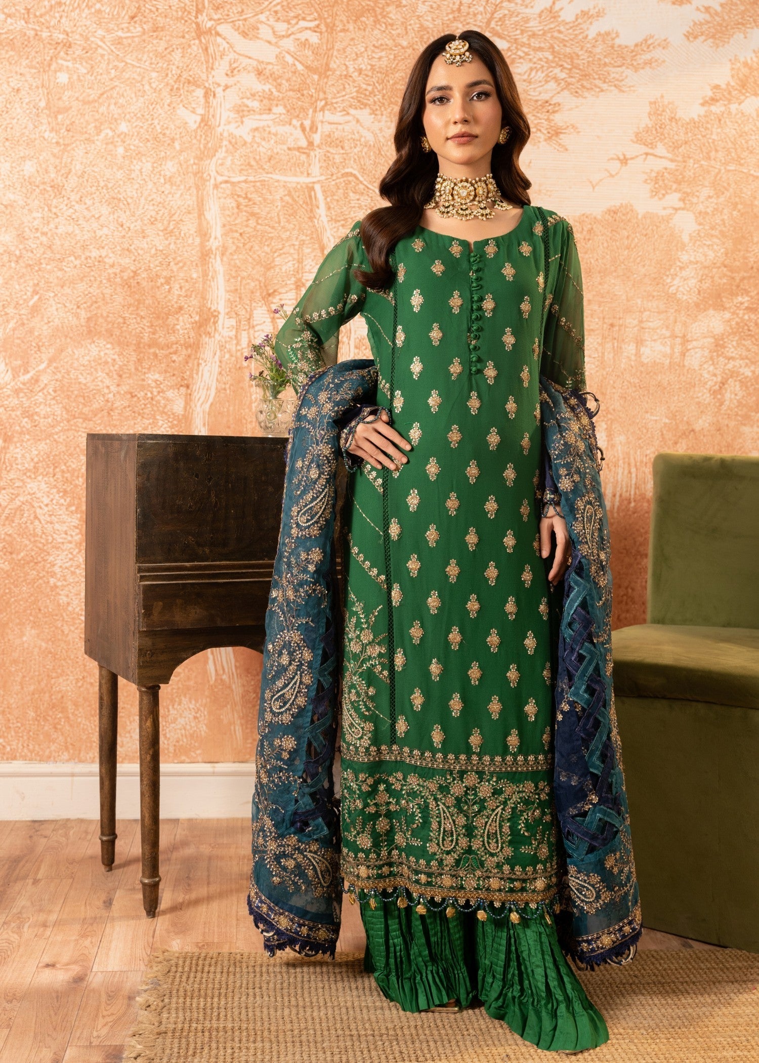 Malhaar ML RT AL 3848 Women 3pcs