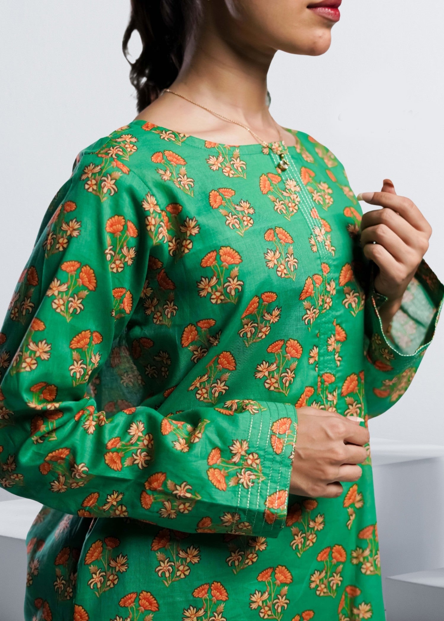 Ahlam By Safa Textile Allover Co ord Set Women 2pcs