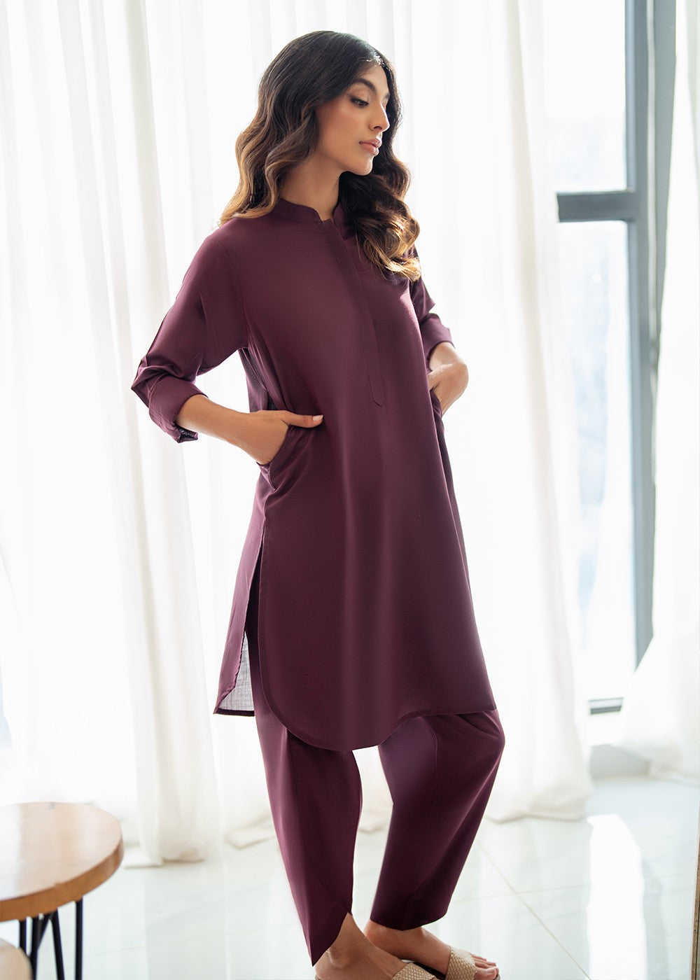 Azure Plum Delight Women 2pcs