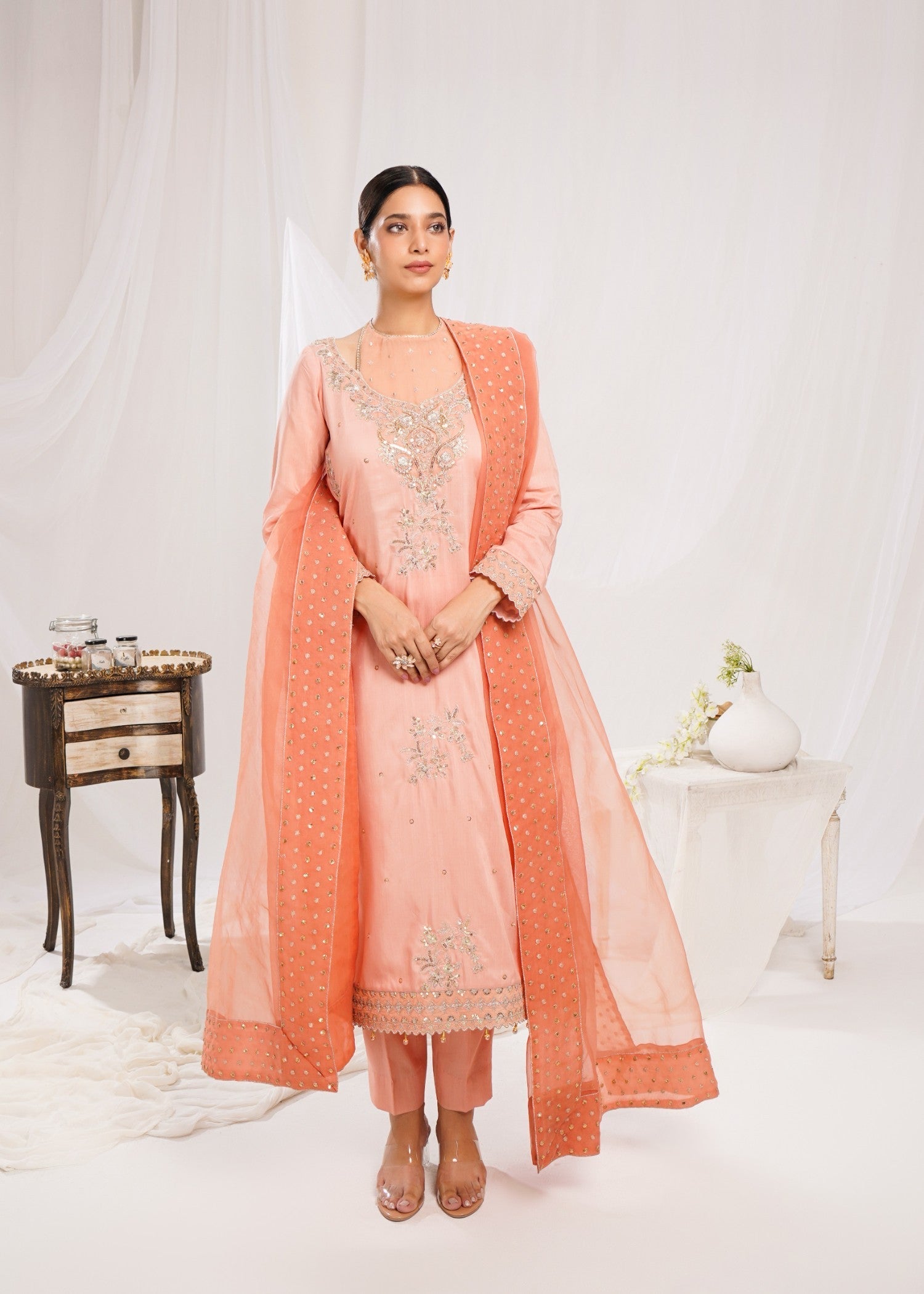 Meem Designs PEACH (Viscose) Women 3pcs