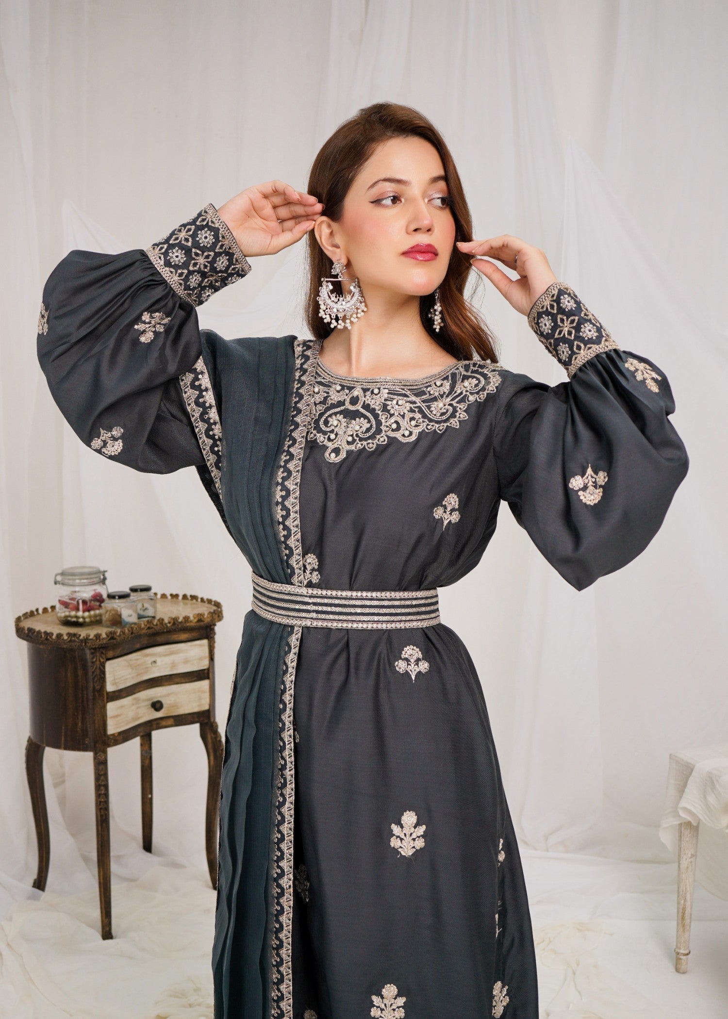 Meem Designs GREEN (Viscose) Women 3pcs