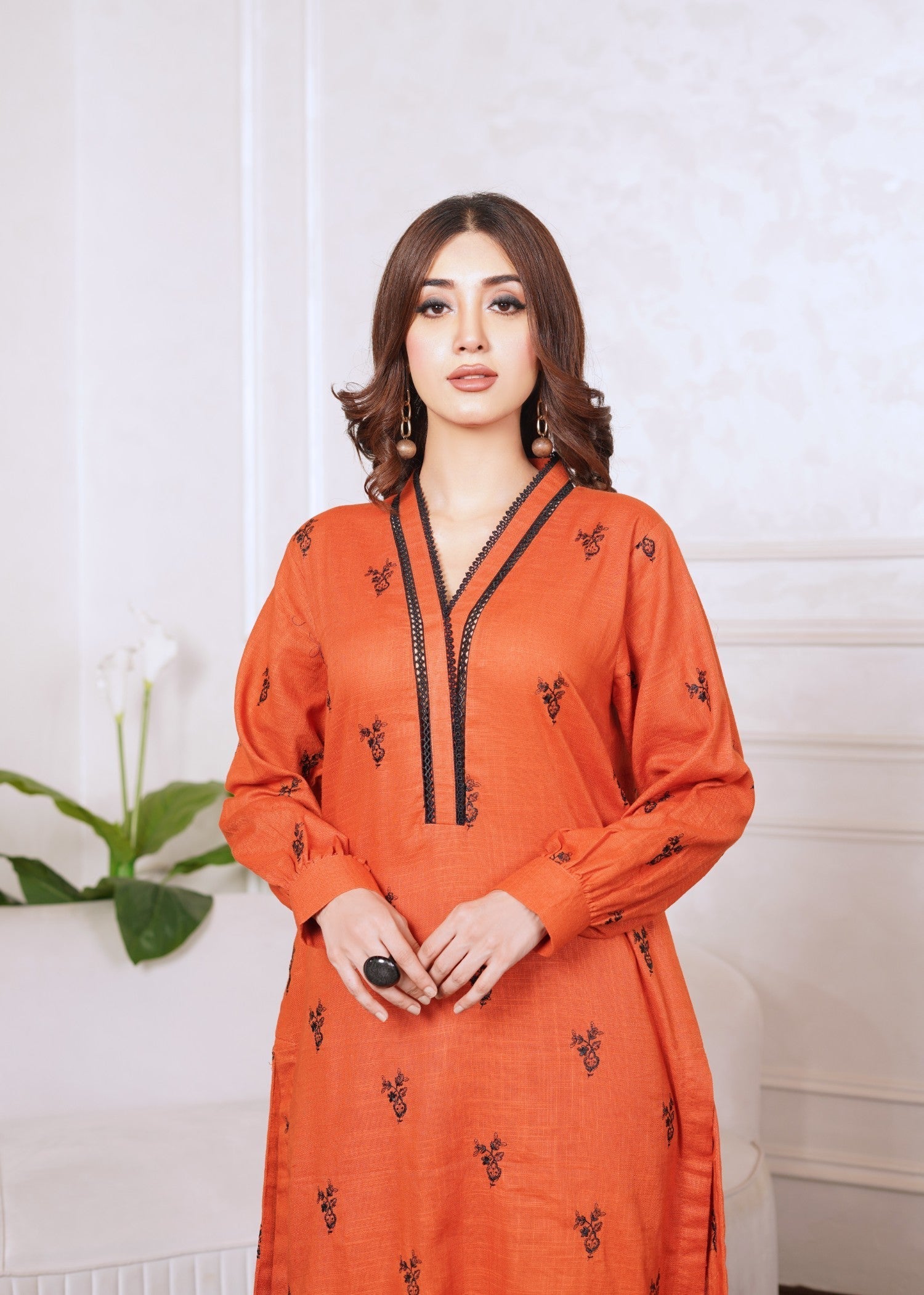 Yolo Pret Embroidered Khaddar W24 EMB 0003 Women 2pcs