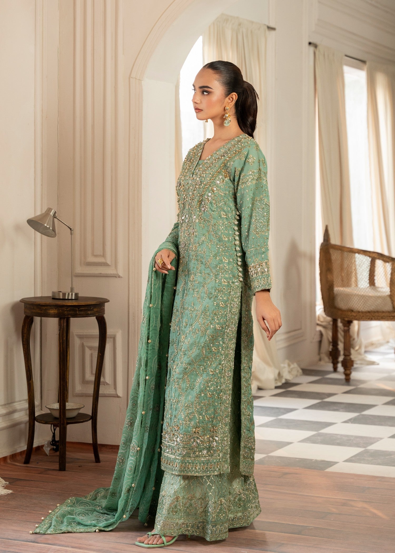 Malhaar ML AZL AL 3936 G Women 3pcs