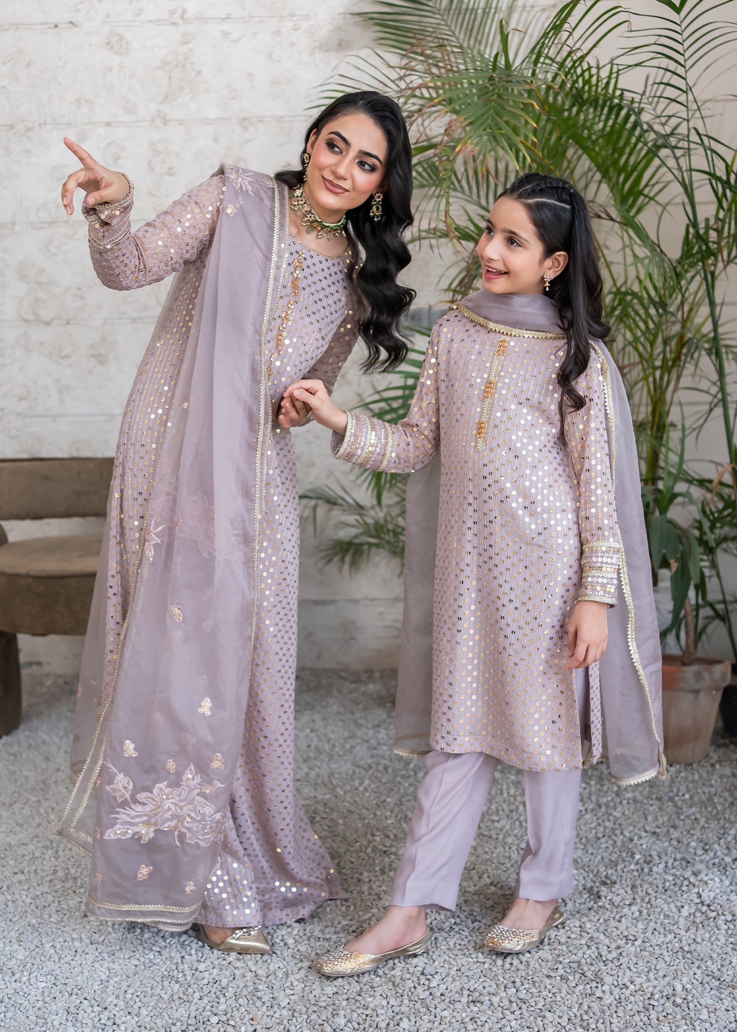Rang-e-Haya Sifana (Dusty Lavender) Women 4pcs
