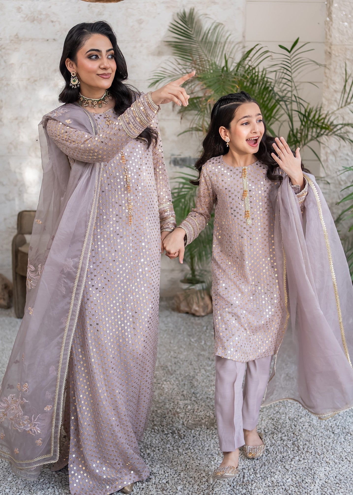Rang-e-Haya Sifana (Dusty Lavender) Women 4pcs