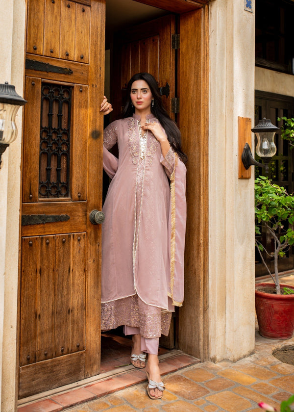 Mona Embroidery Artisan Lilac Women 3pcs