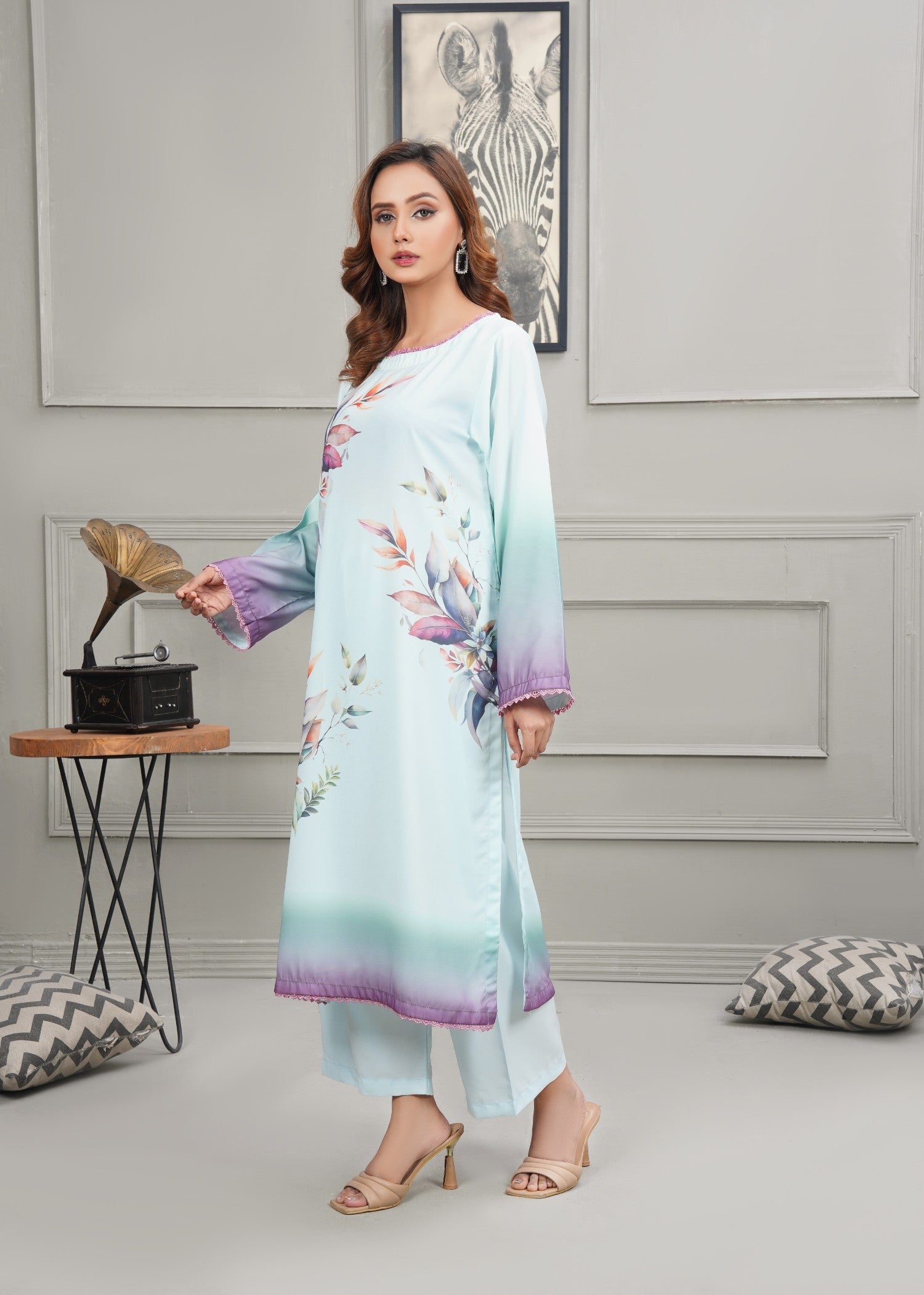 Hareem Fatima Serene Garden Women 2pcs