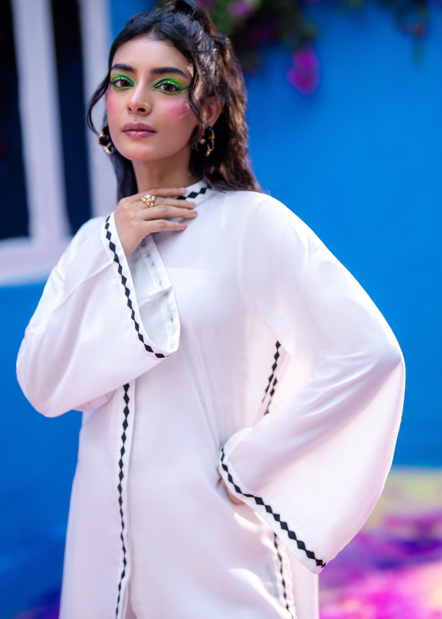 Antara Attire White Women 2pcs