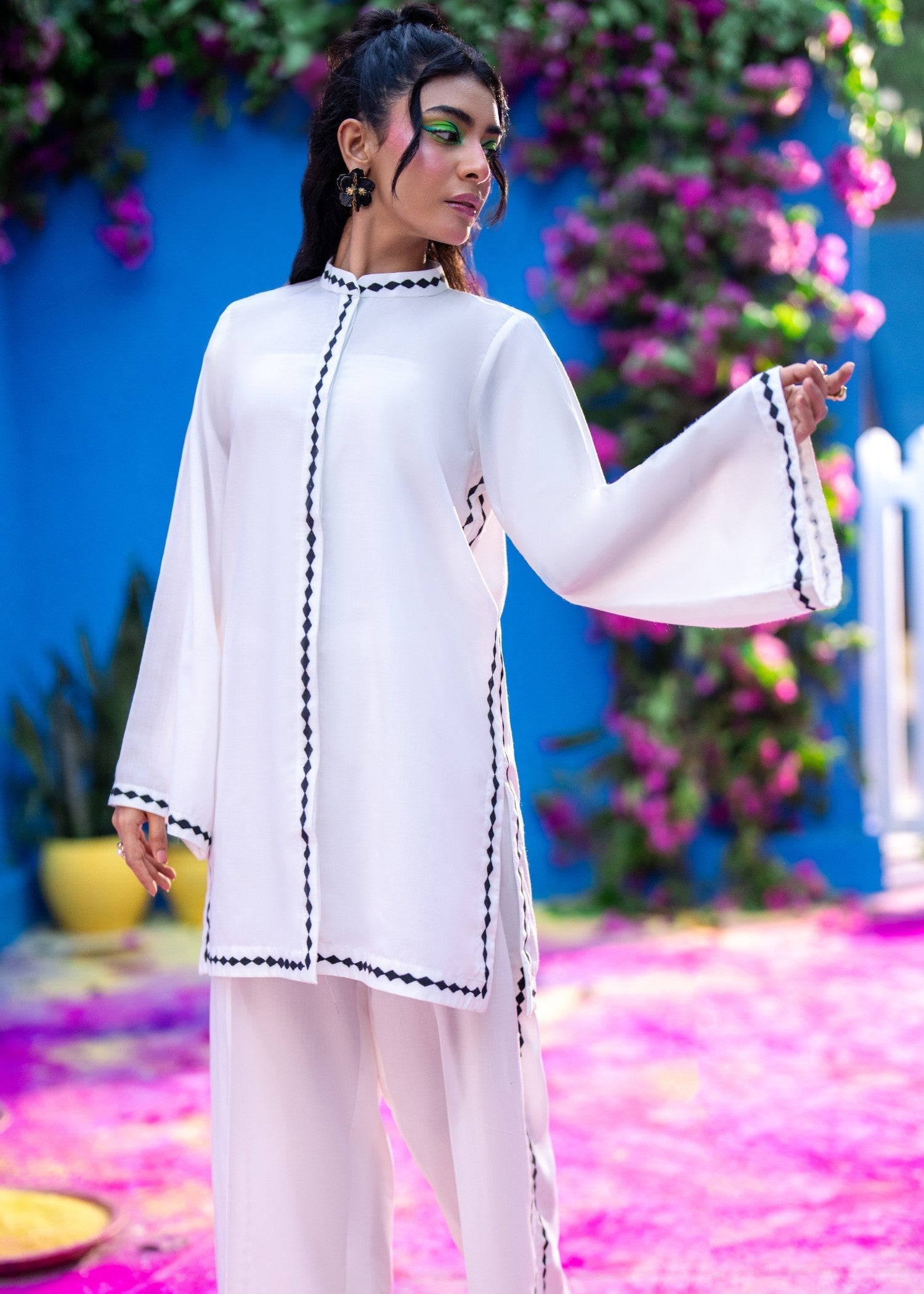 Antara Attire White Women 2pcs