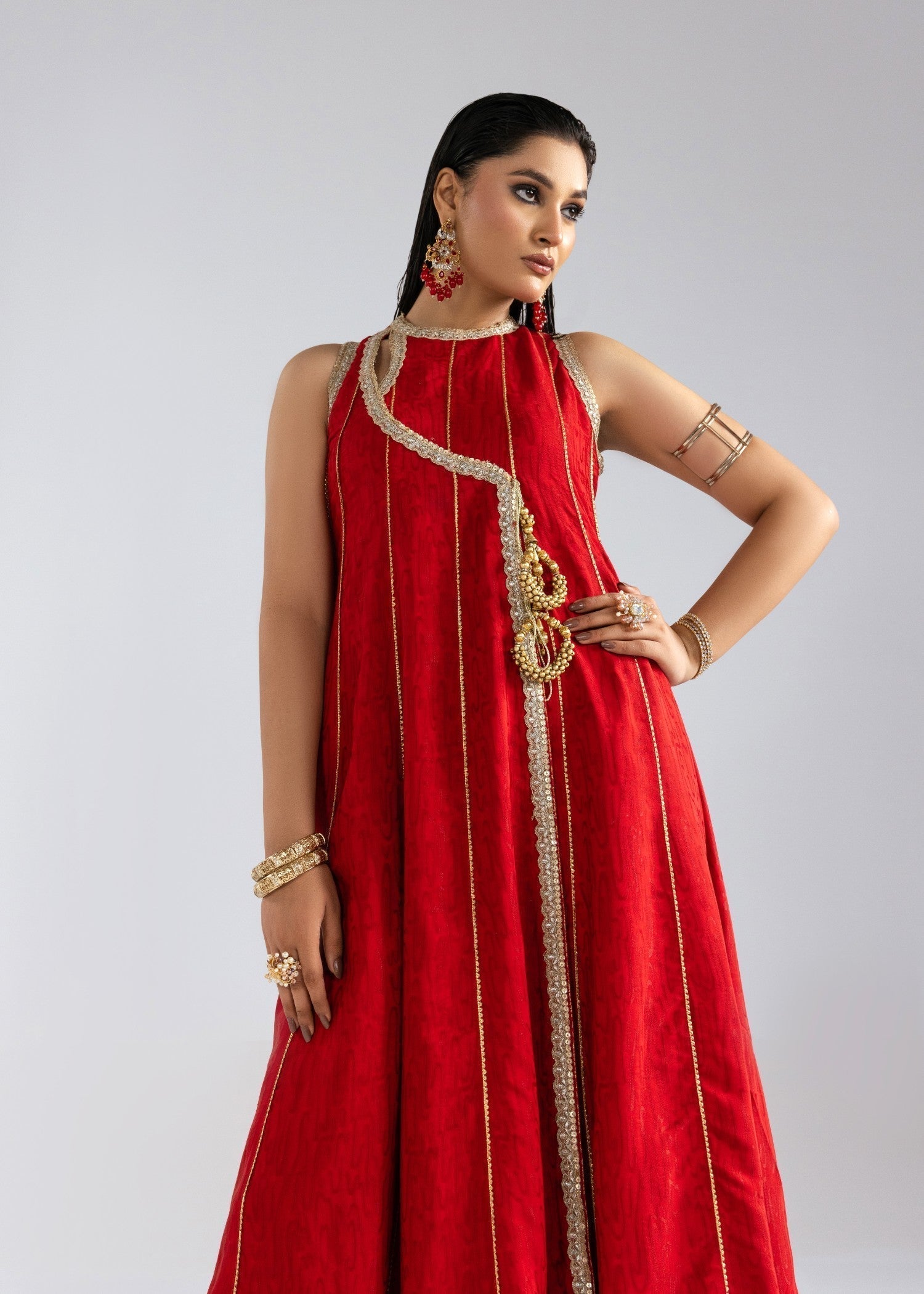 Zivah Apparel Red Poppy 0064 Women 3pcs