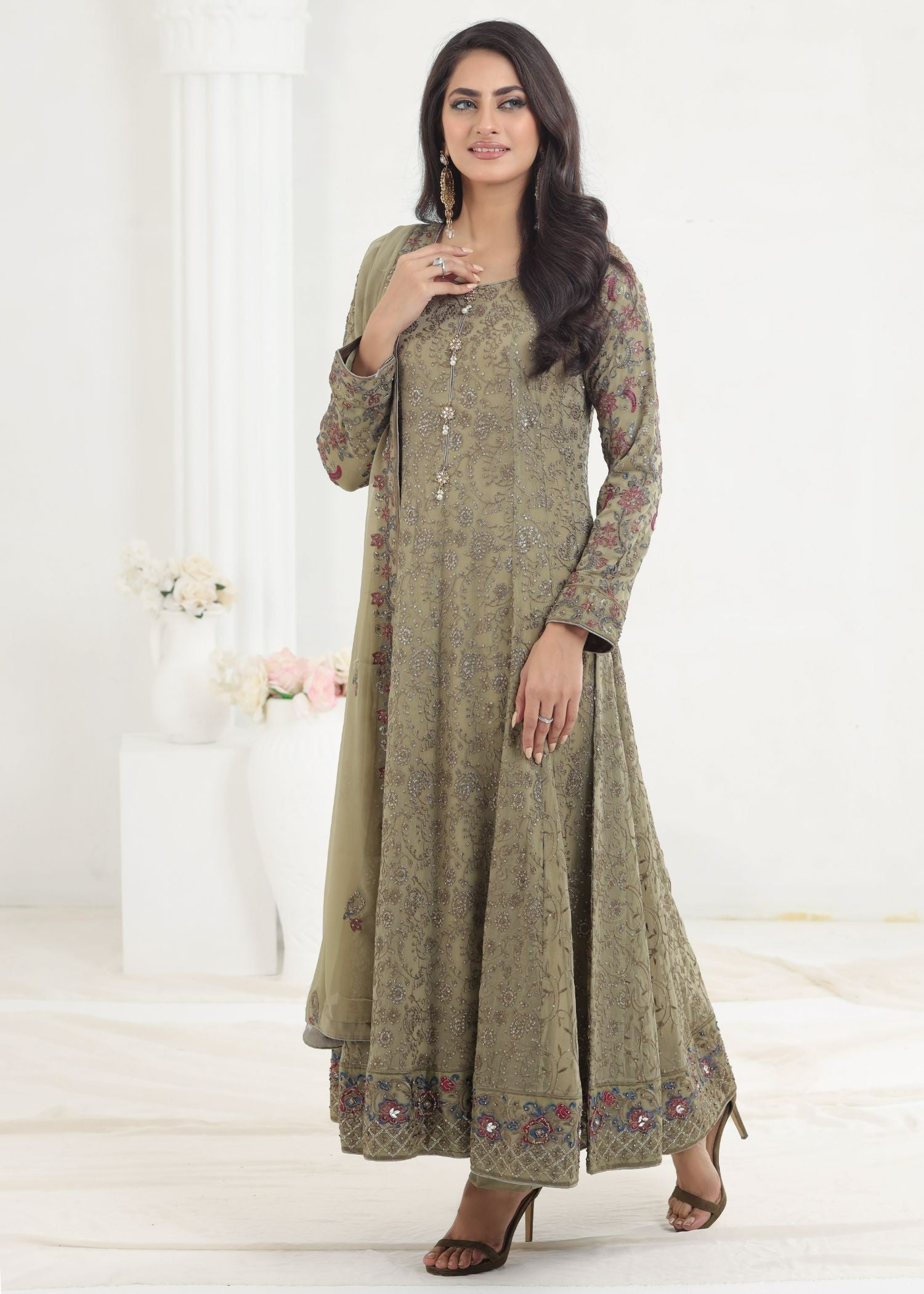 Ayesha Closet Dilaara Sage Women 3pcs