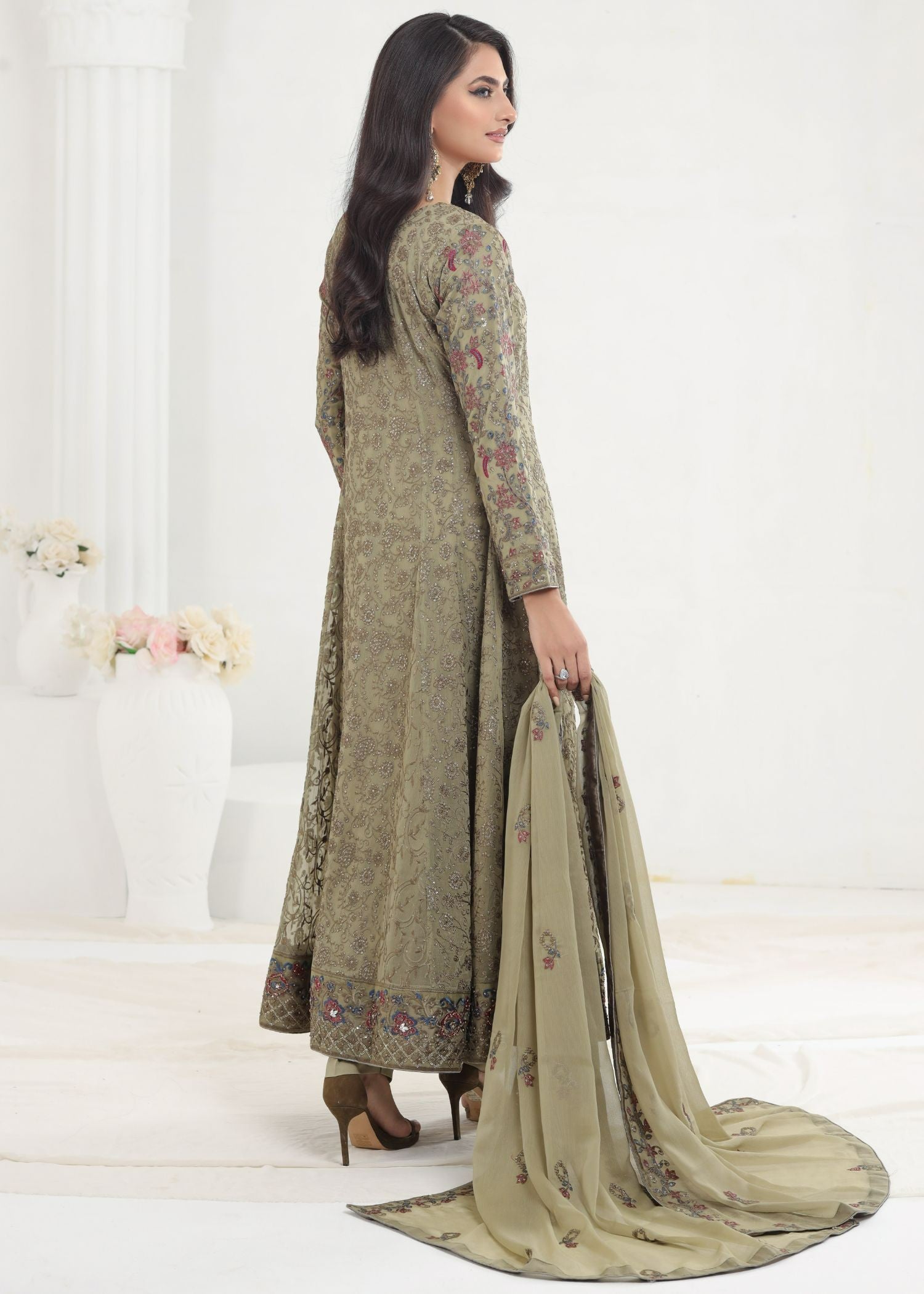 Ayesha Closet Dilaara Sage Women 3pcs