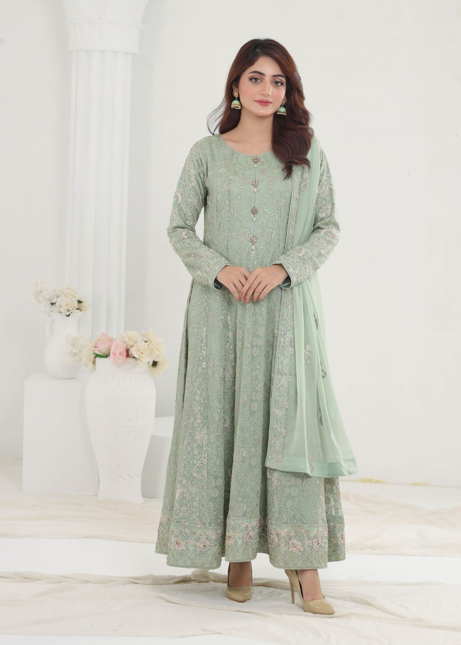 Ayesha Closet Dilaara Green Women 3pcs