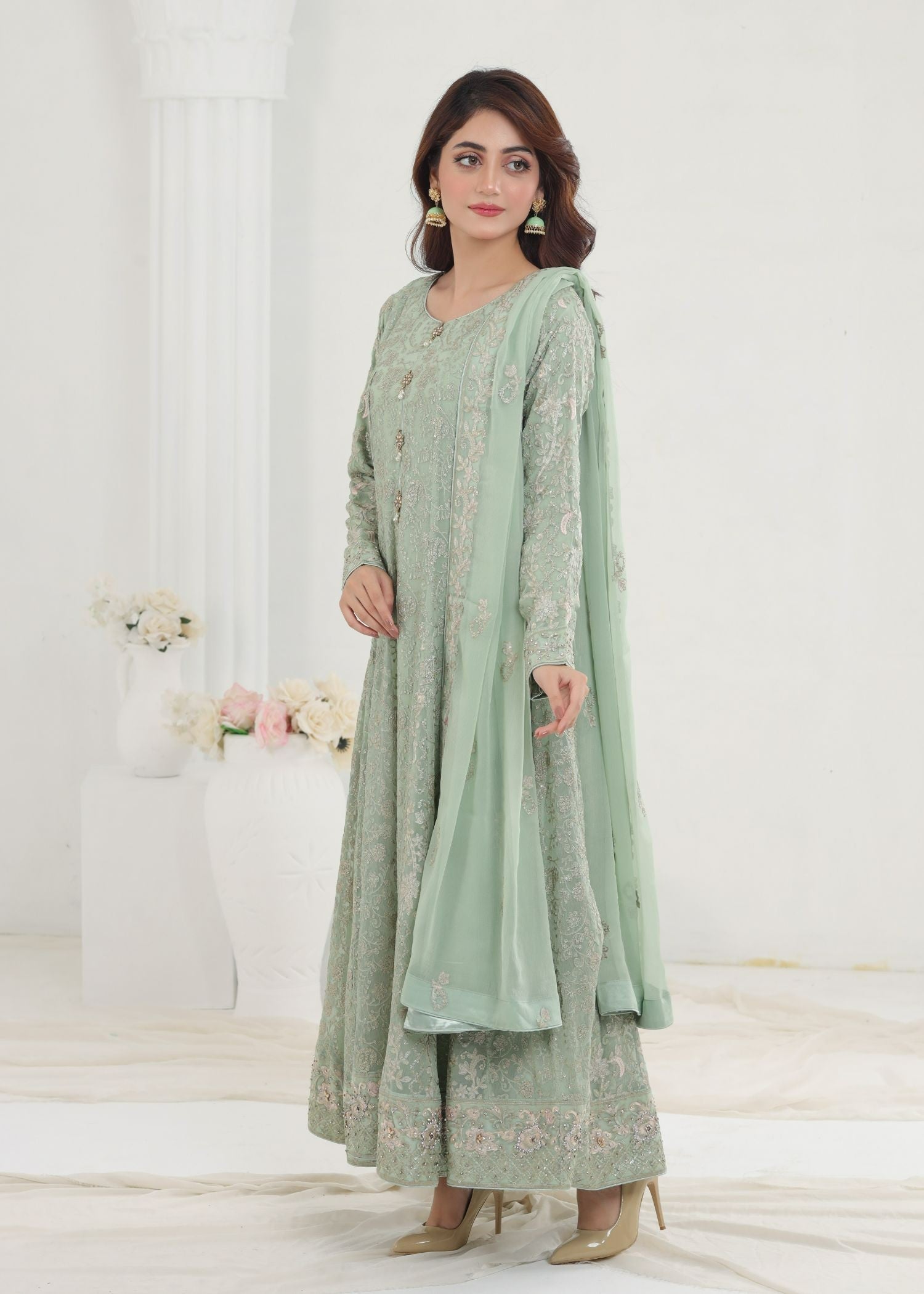 Ayesha Closet Dilaara Green Women 3pcs