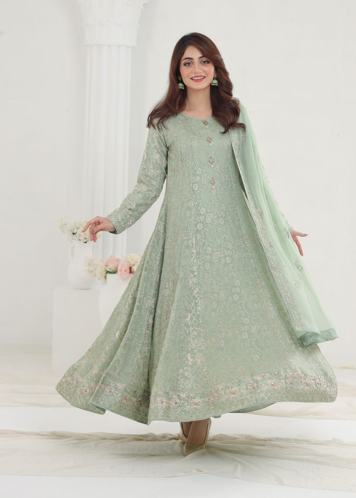 Ayesha Closet Dilaara Green Women 3pcs