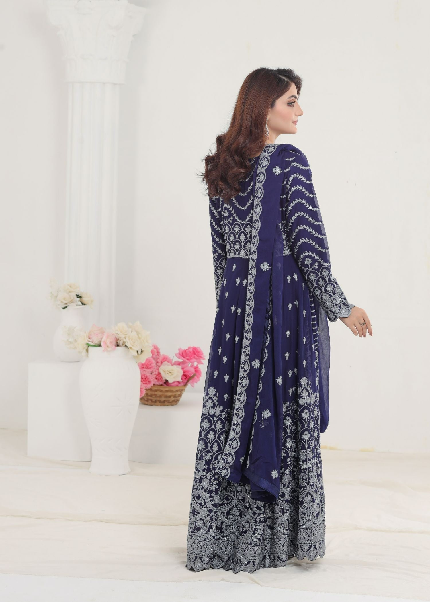 Ayesha Closet Jahanara Blue Women 3pcs