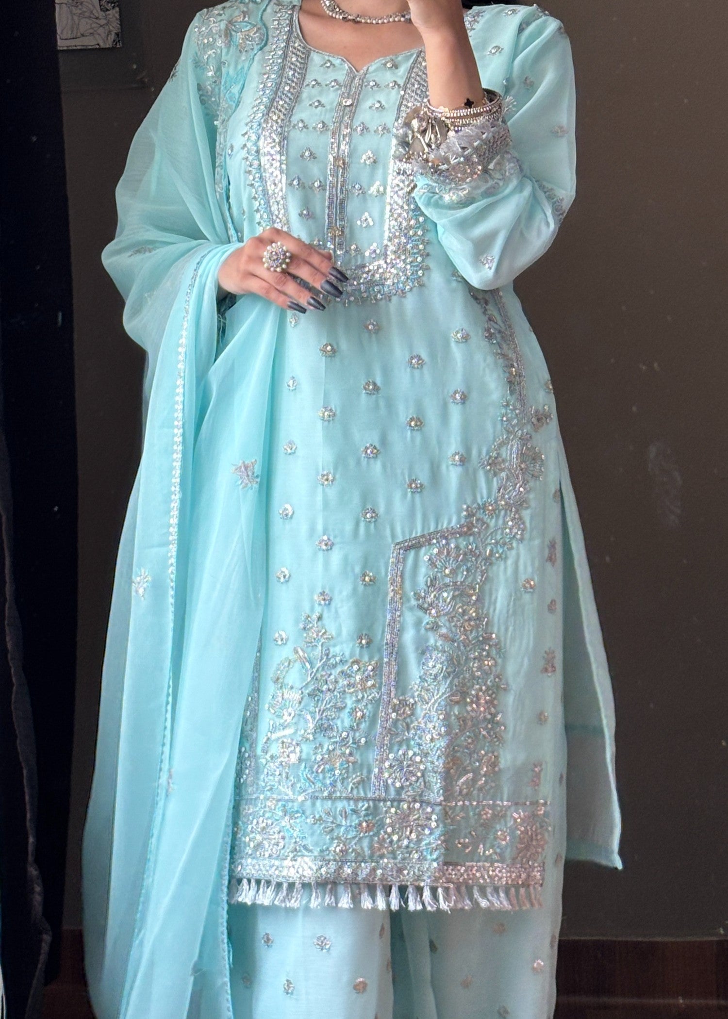 RUBBY FERRY CLOTHING SABOOR ALY ICEBLUE Women 3pcs