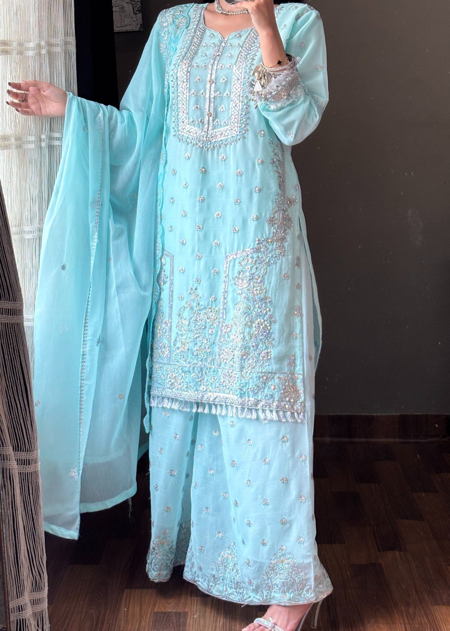 RUBBY FERRY CLOTHING SABOOR ALY ICEBLUE Women 3pcs