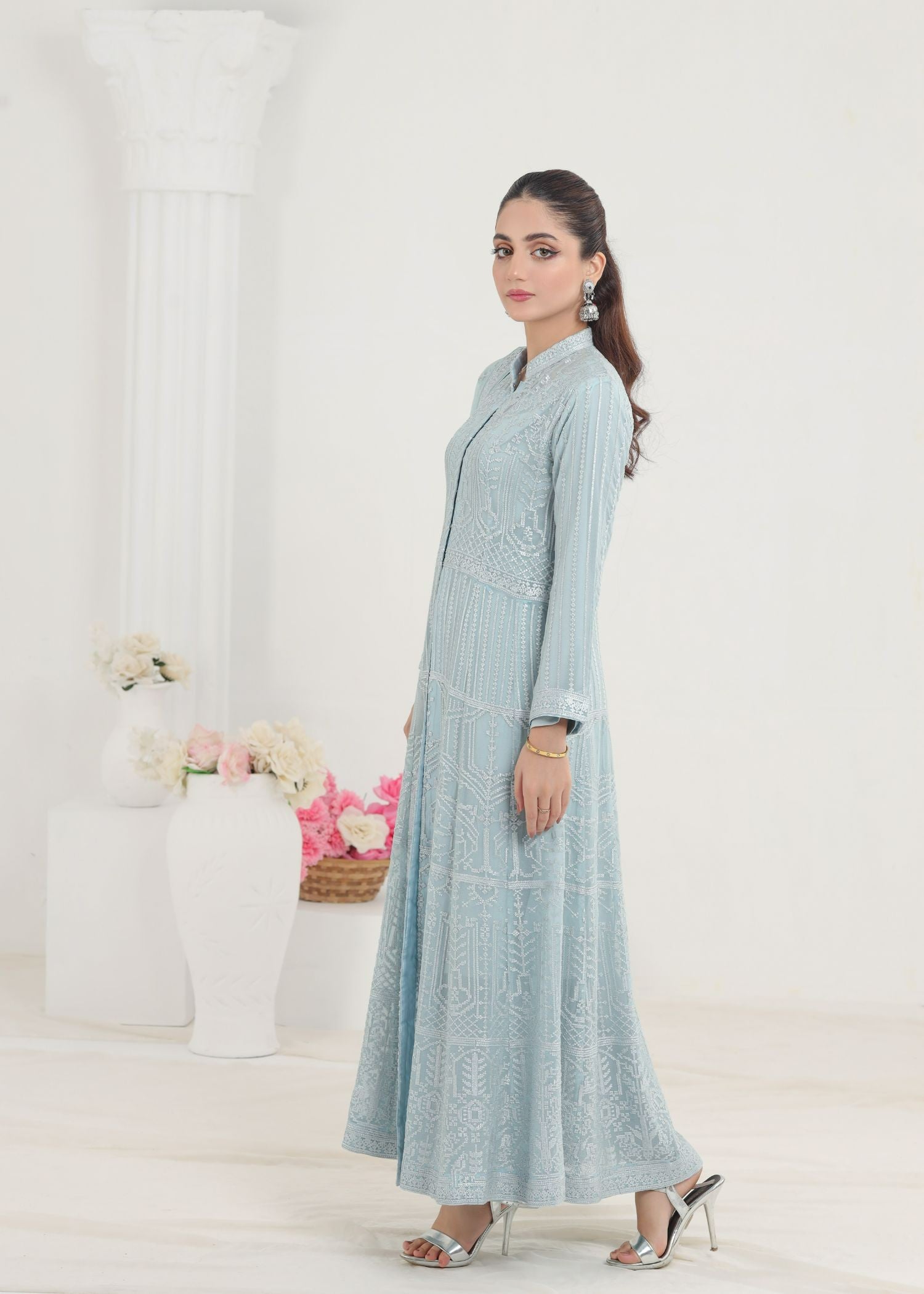 Ayesha Closet Marjan Blue Vibe Women 3pcs