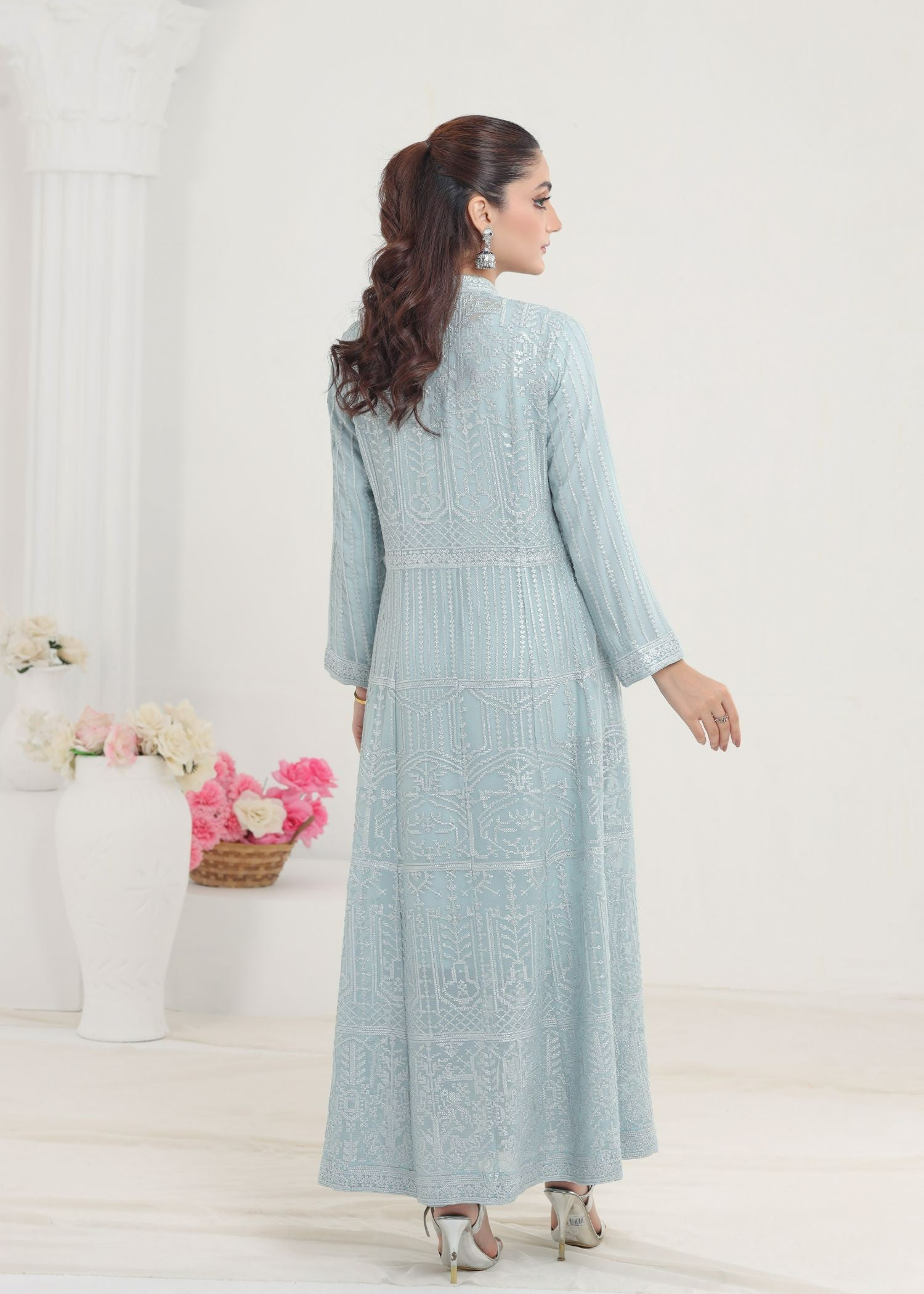 Ayesha Closet Marjan Blue Vibe Women 3pcs