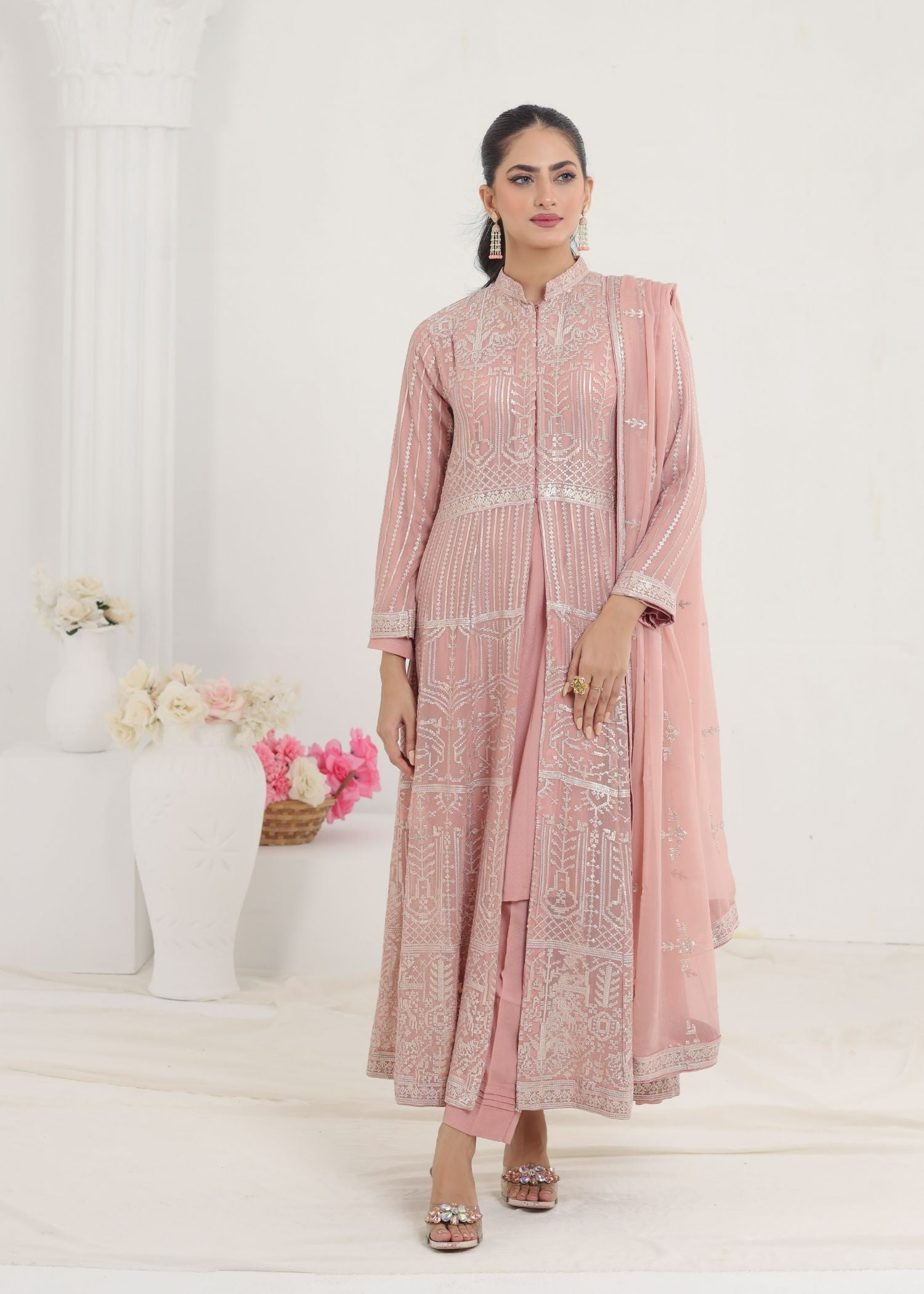 Ayesha Closet Marjan Pink Women 3pcs