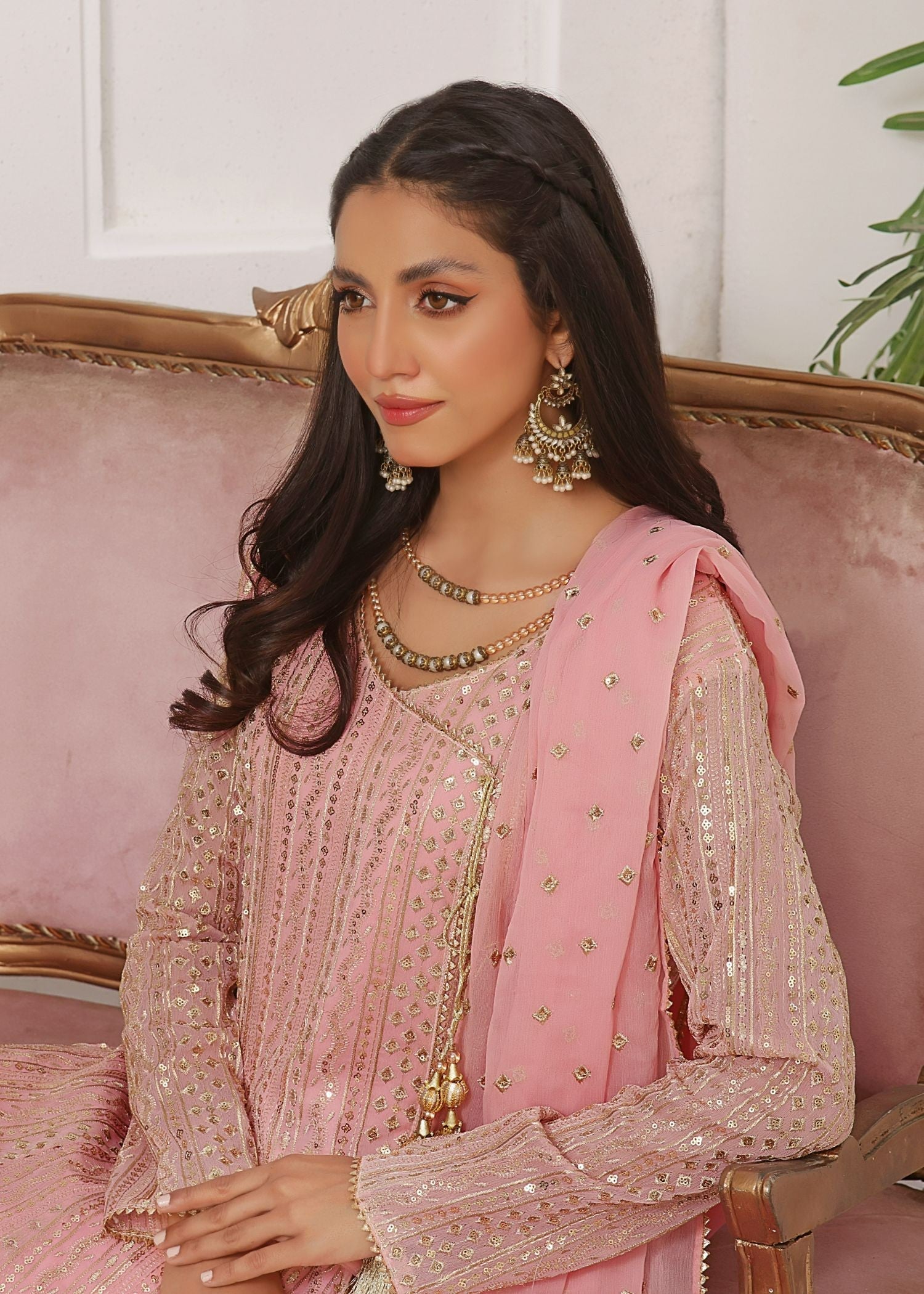 Ayesha Closet Zulaikha Pink Softness Women 3pcs