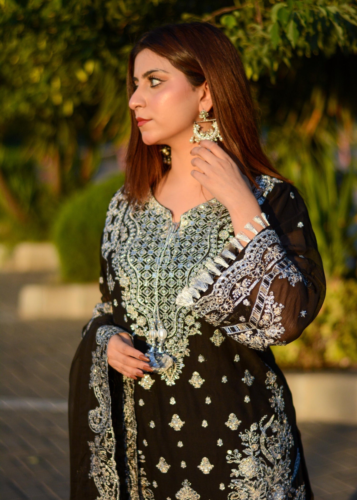 Inaaya Fashion Maahiya Black Women 3pcs