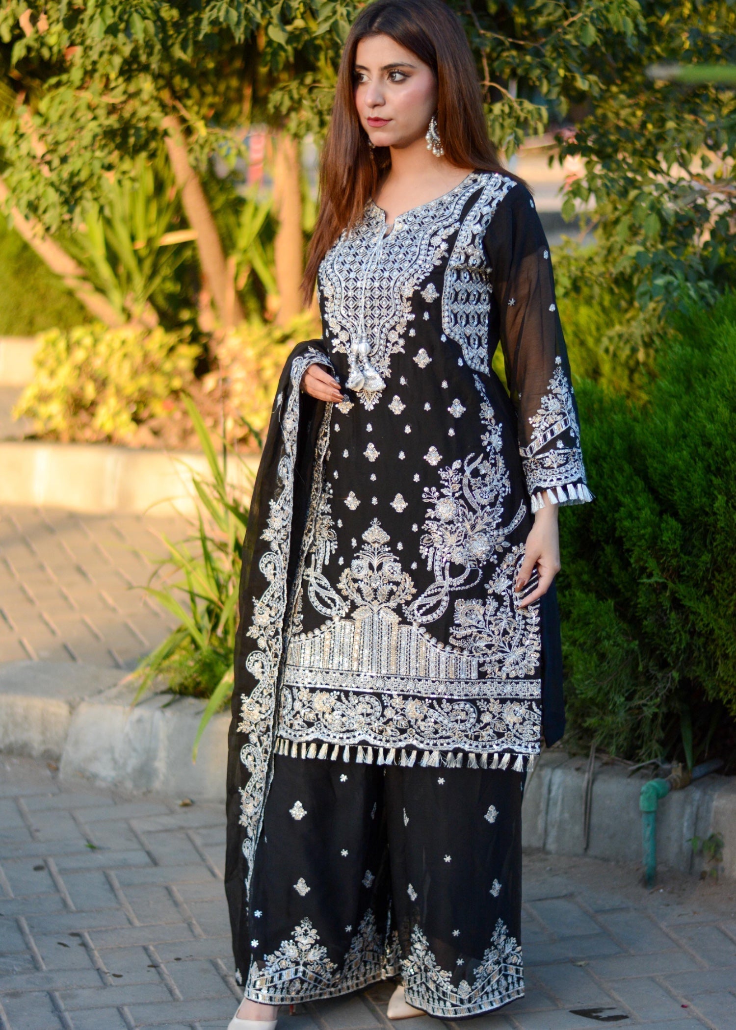 Inaaya Fashion Maahiya Black Women 3pcs