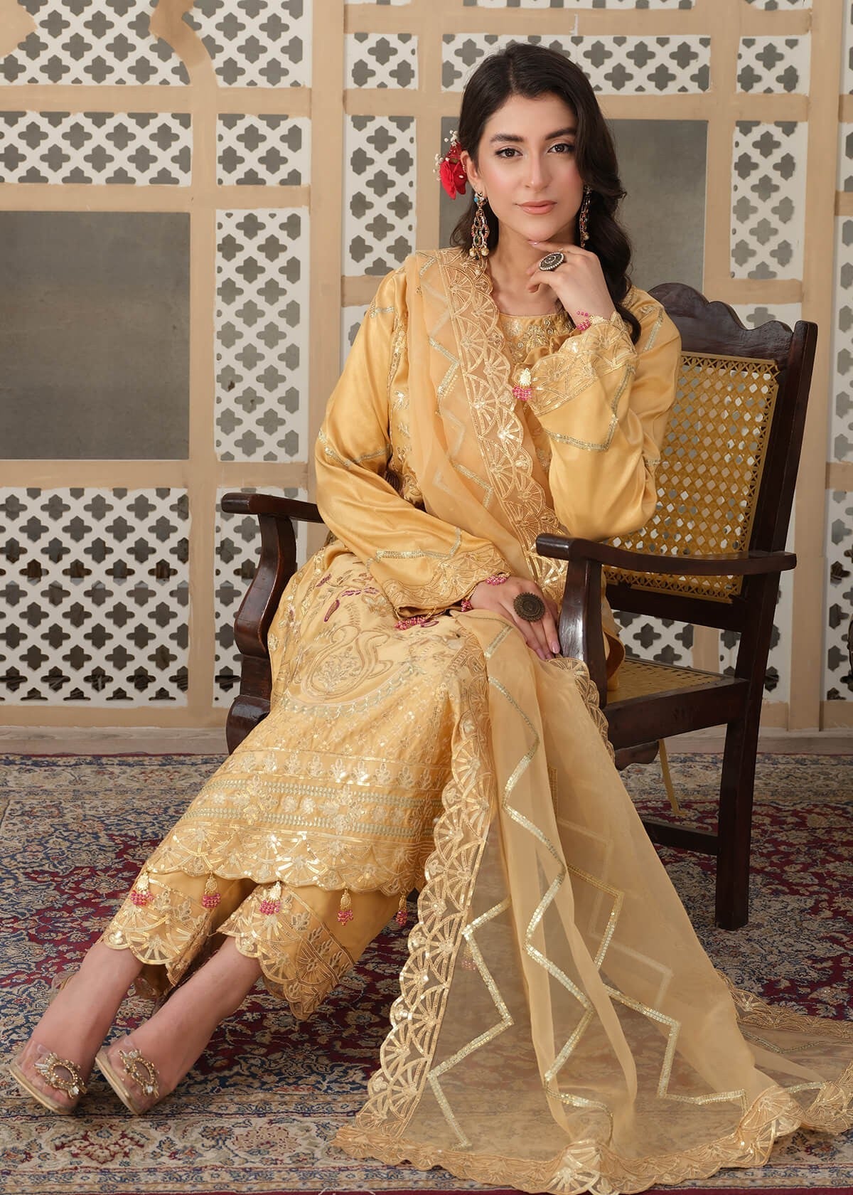 Maherposh SLK 1002 I Jahan Ara Women 3pcs