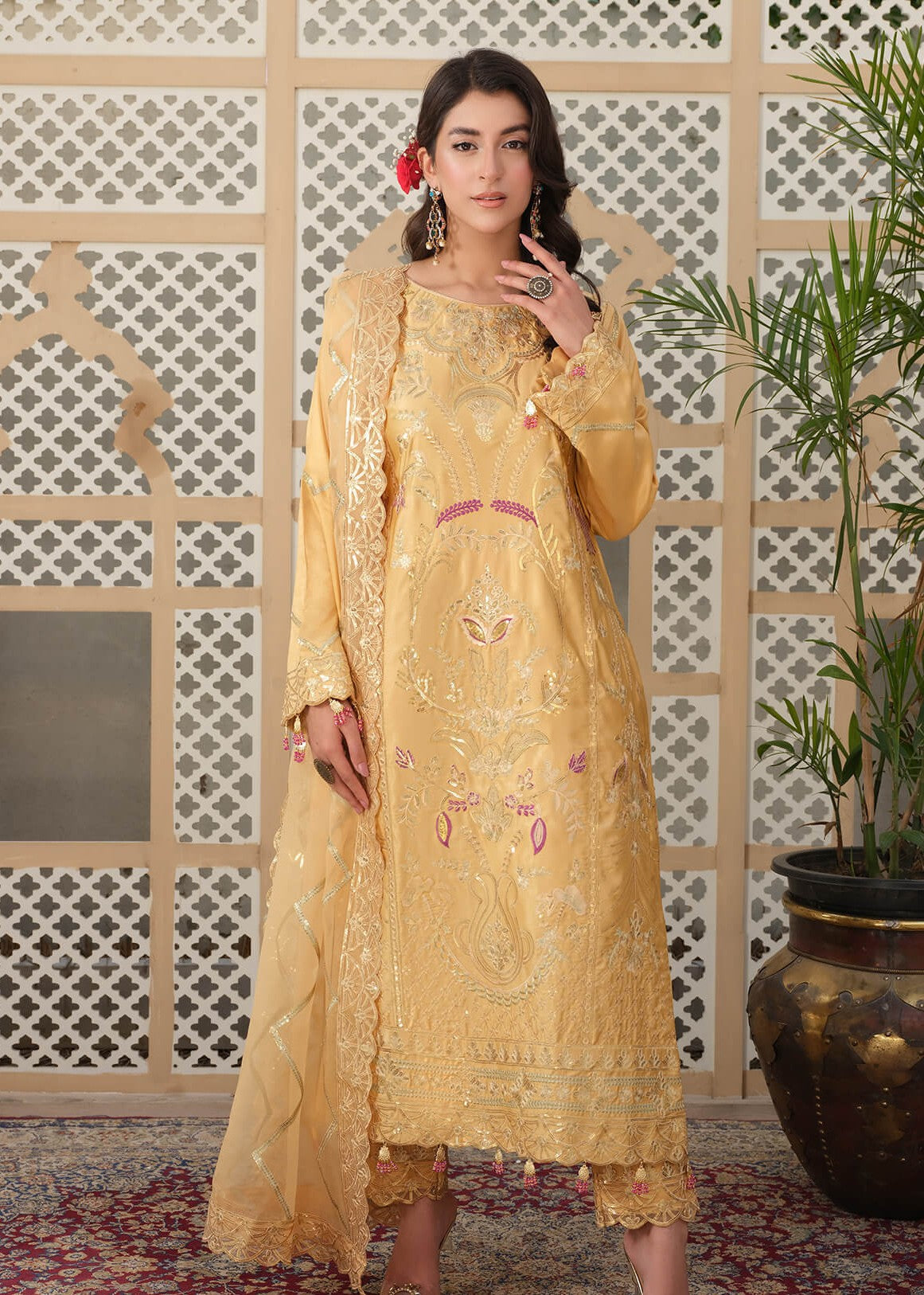 Maherposh SLK 1002 I Jahan Ara Women 3pcs