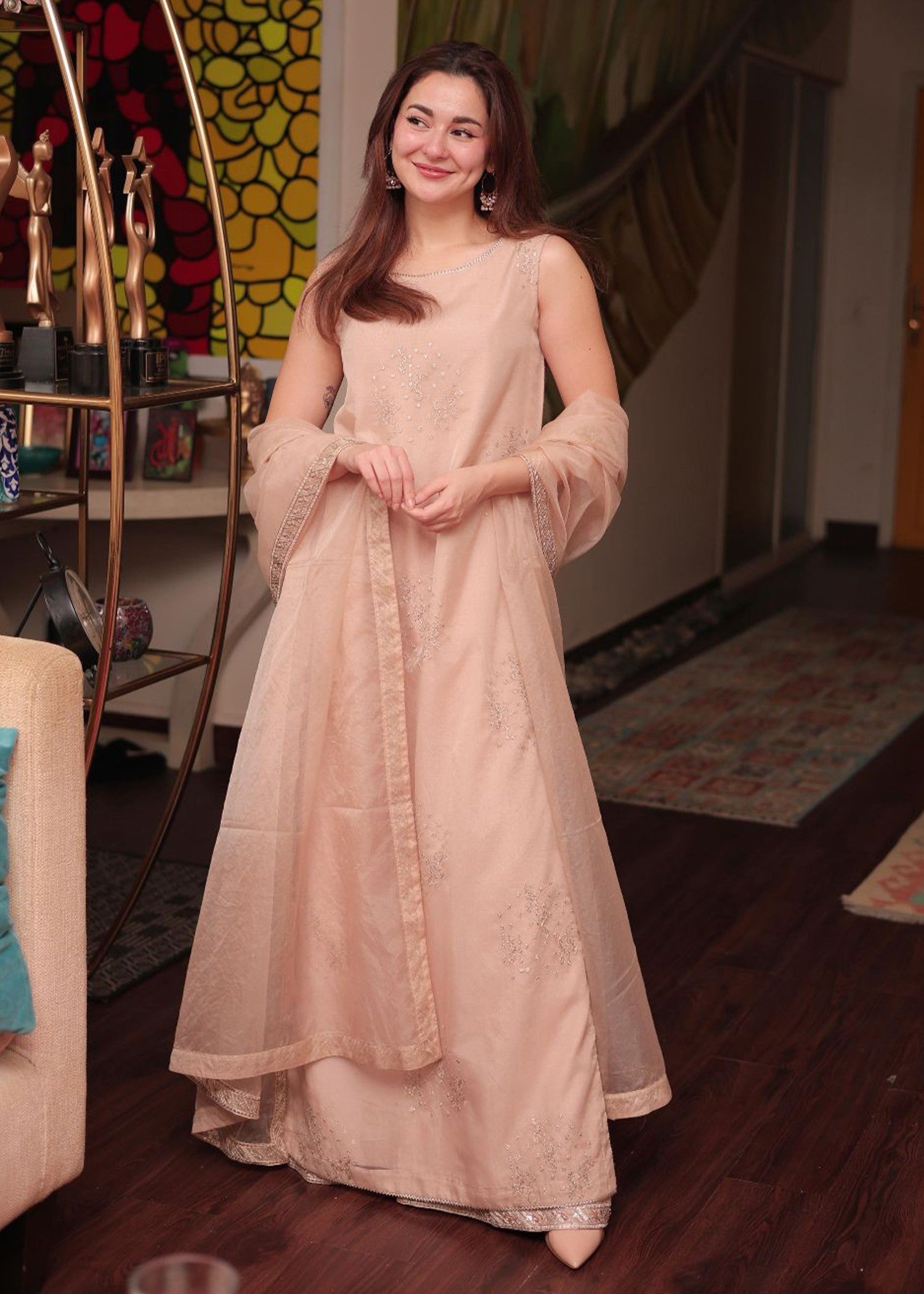 Rang-e-Haya Amel (Clay Beige) Women 4pcs