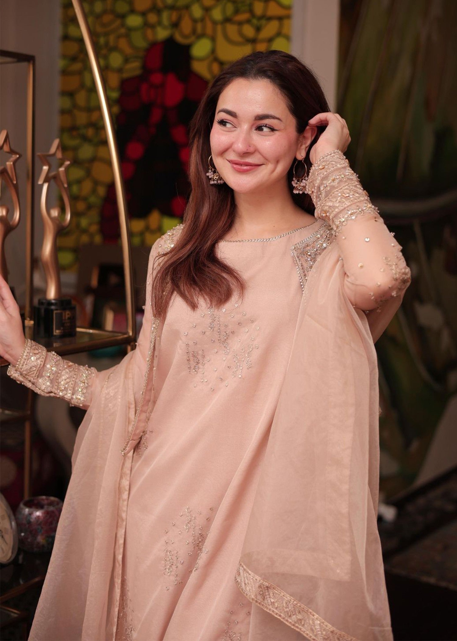 Rang-e-Haya Amel (Clay Beige) Women 4pcs