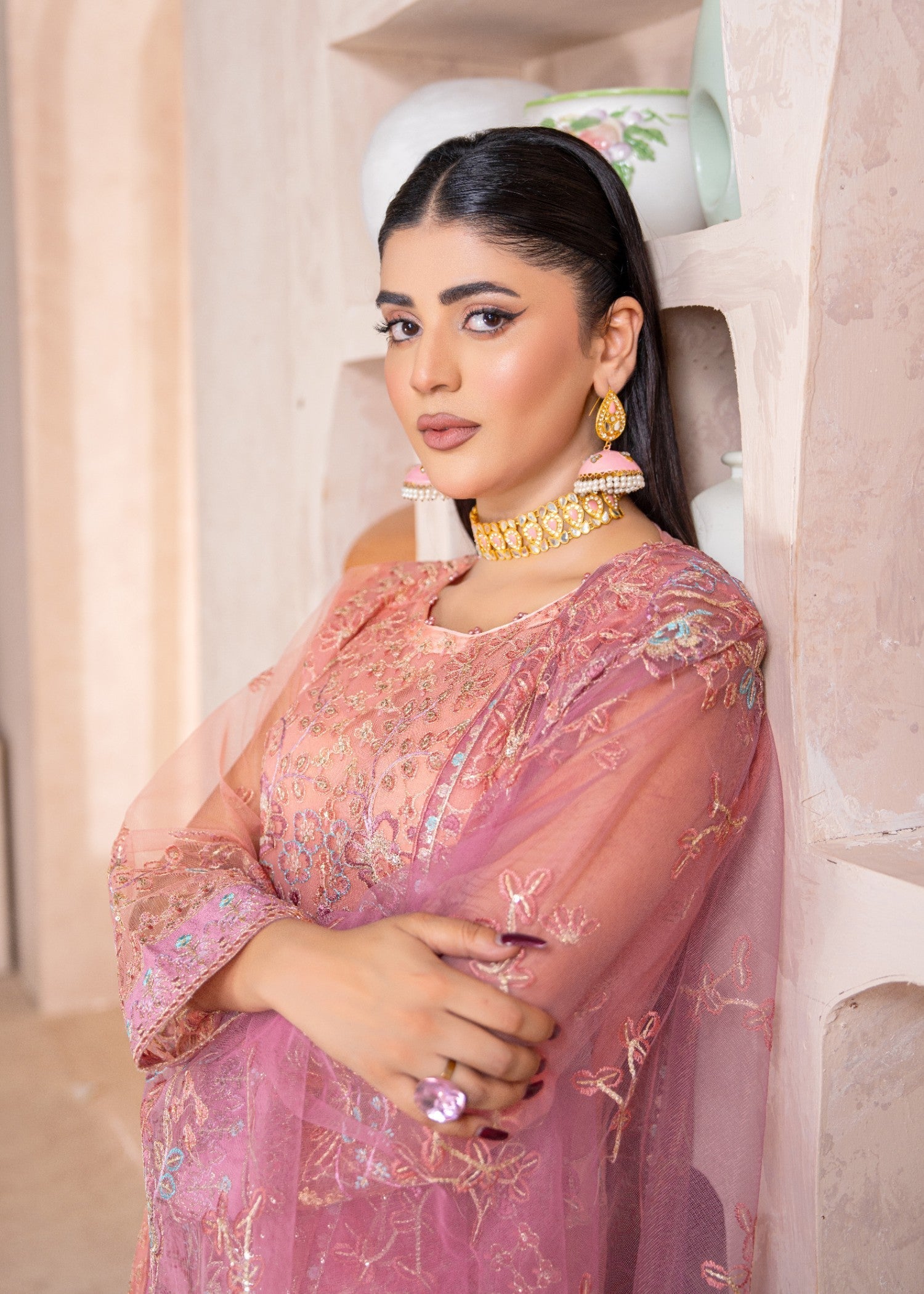 Mah-e-Rooh AM 9901 ALSIYAB Women 4pcs