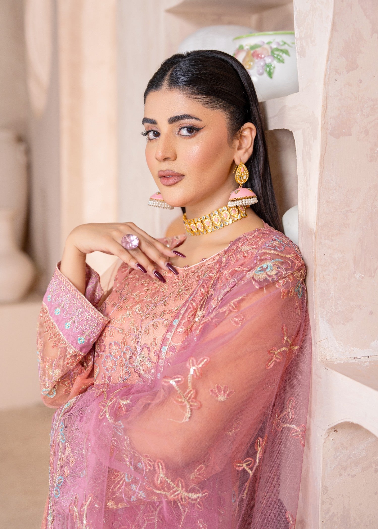 Mah-e-Rooh AM 9901 ALSIYAB Women 4pcs