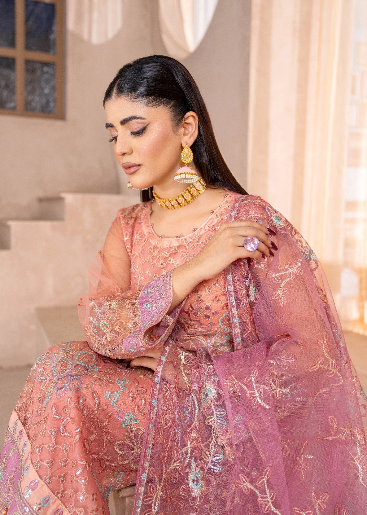 Mah-e-Rooh AM 9901 ALSIYAB Women 4pcs