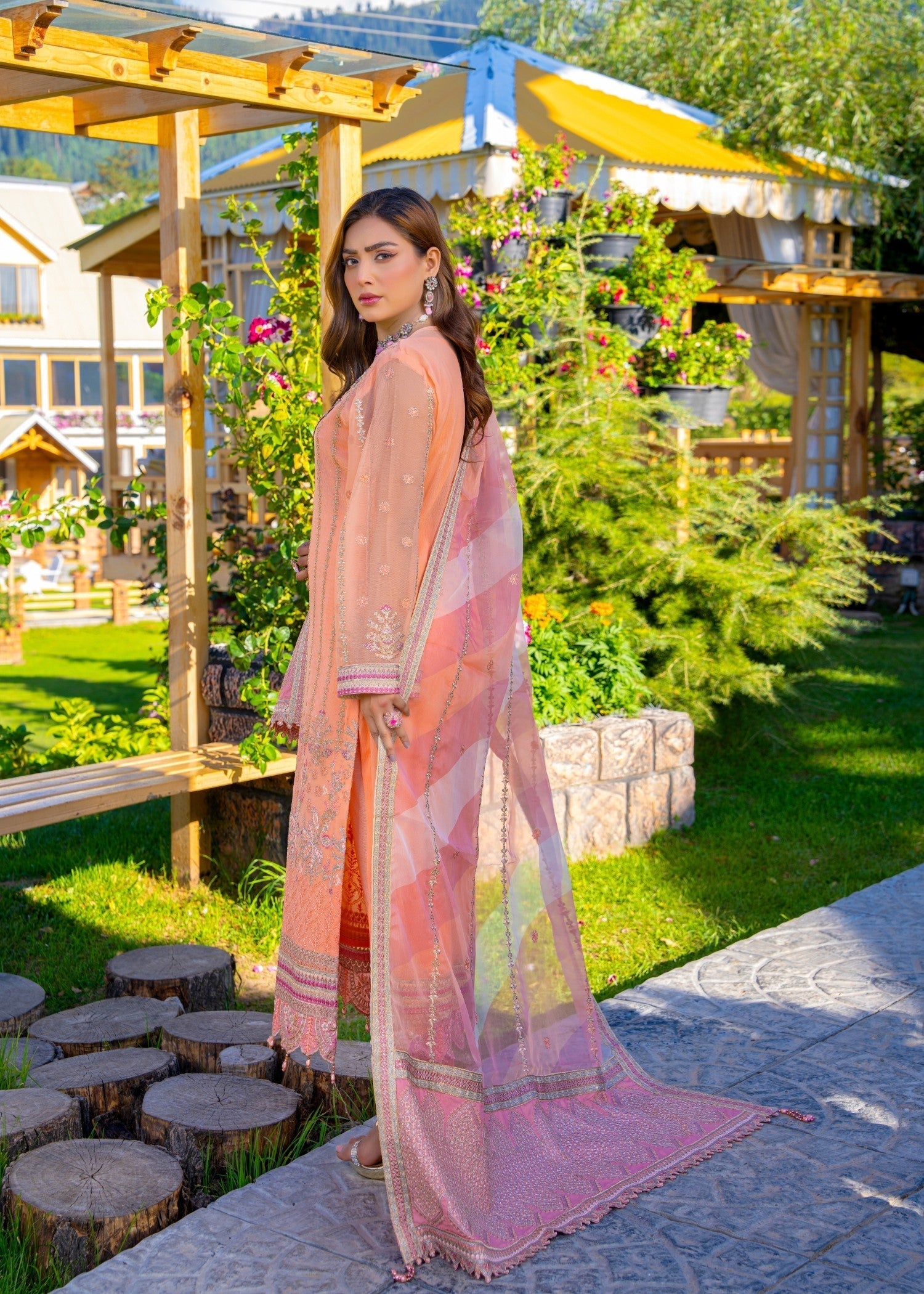 Mah-e-Rooh GJ 1024 BLOON Women 3pcs