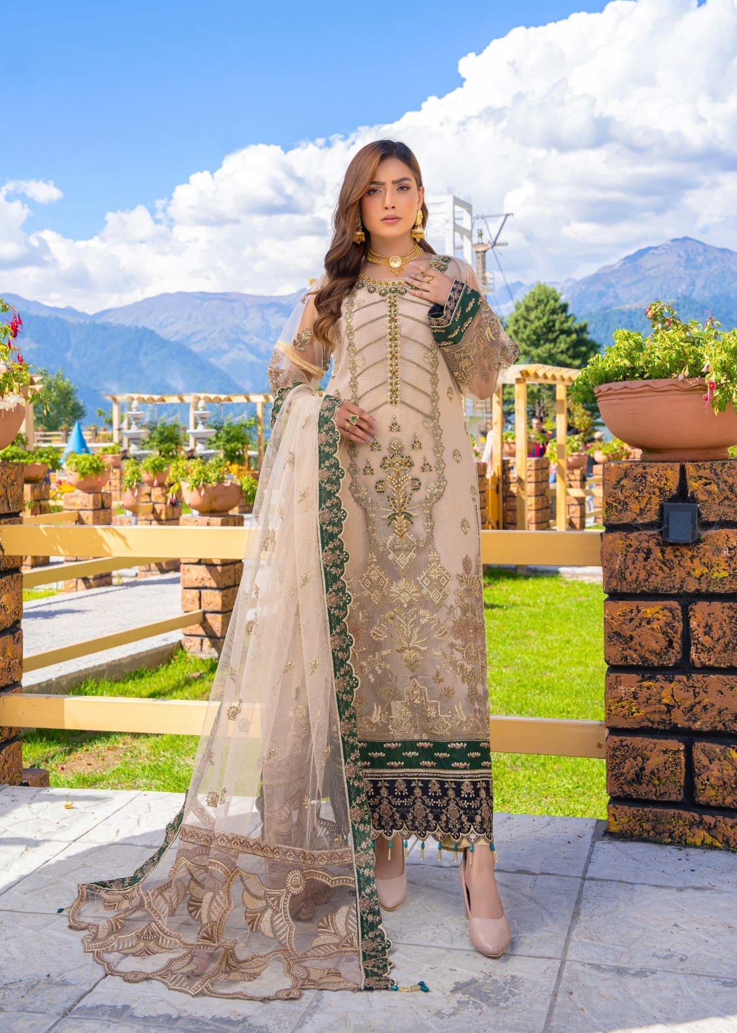 Mah-e-Rooh GJ 1026 BELLE Women 3pcs