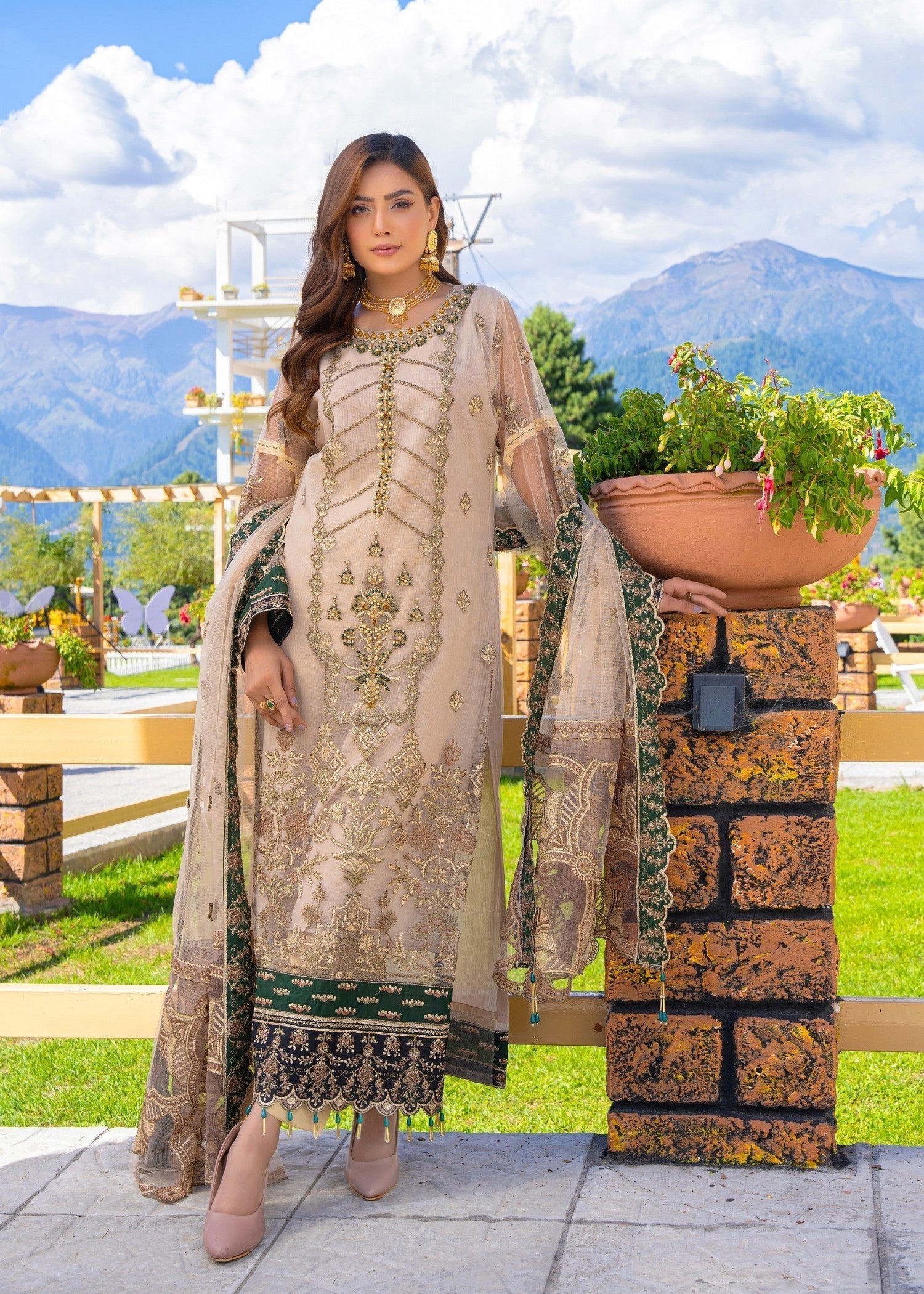 Mah-e-Rooh GJ 1026 BELLE Women 3pcs