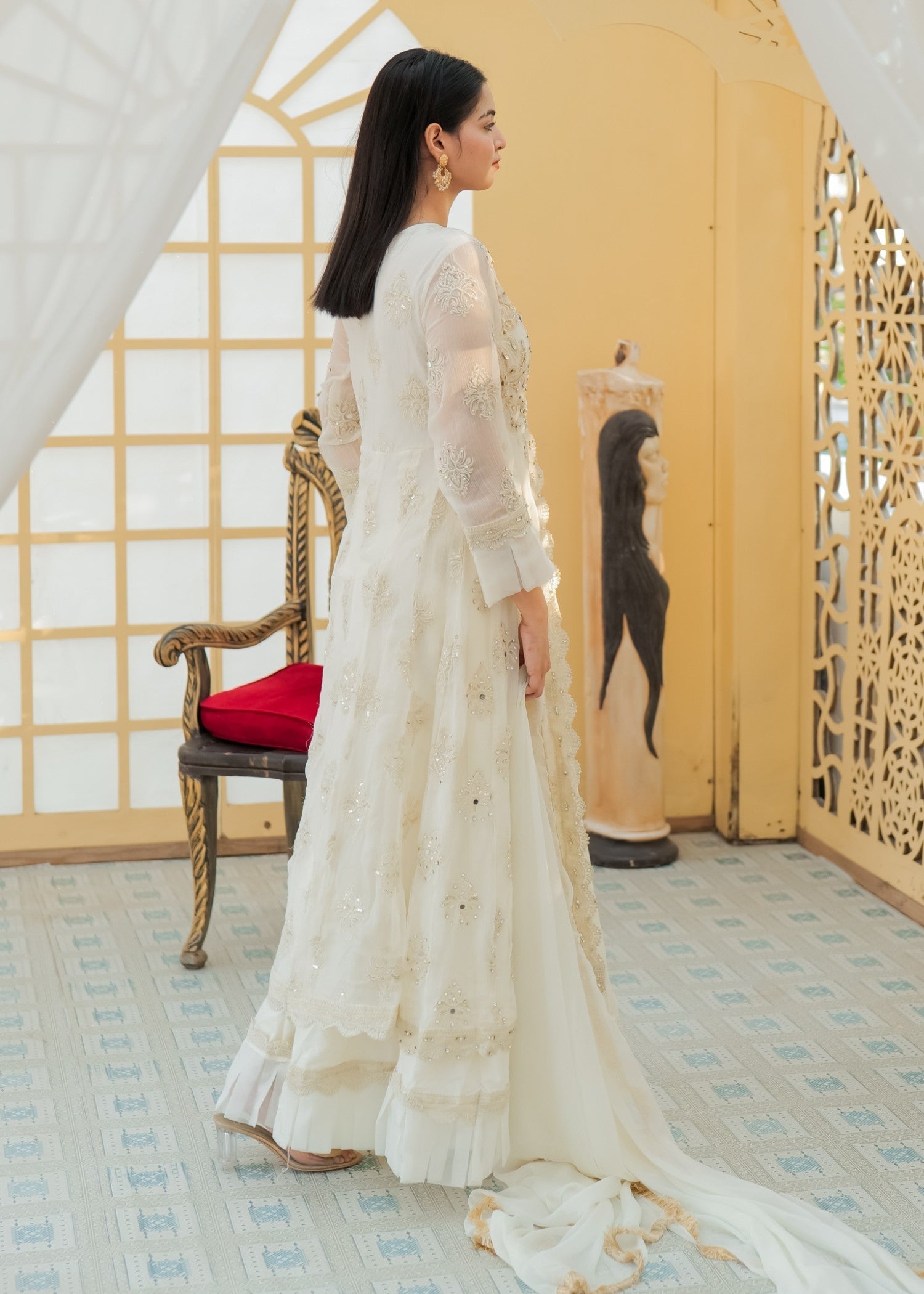 Mona Embroidery ELYSIAN OFFWHITE Women 3pcs