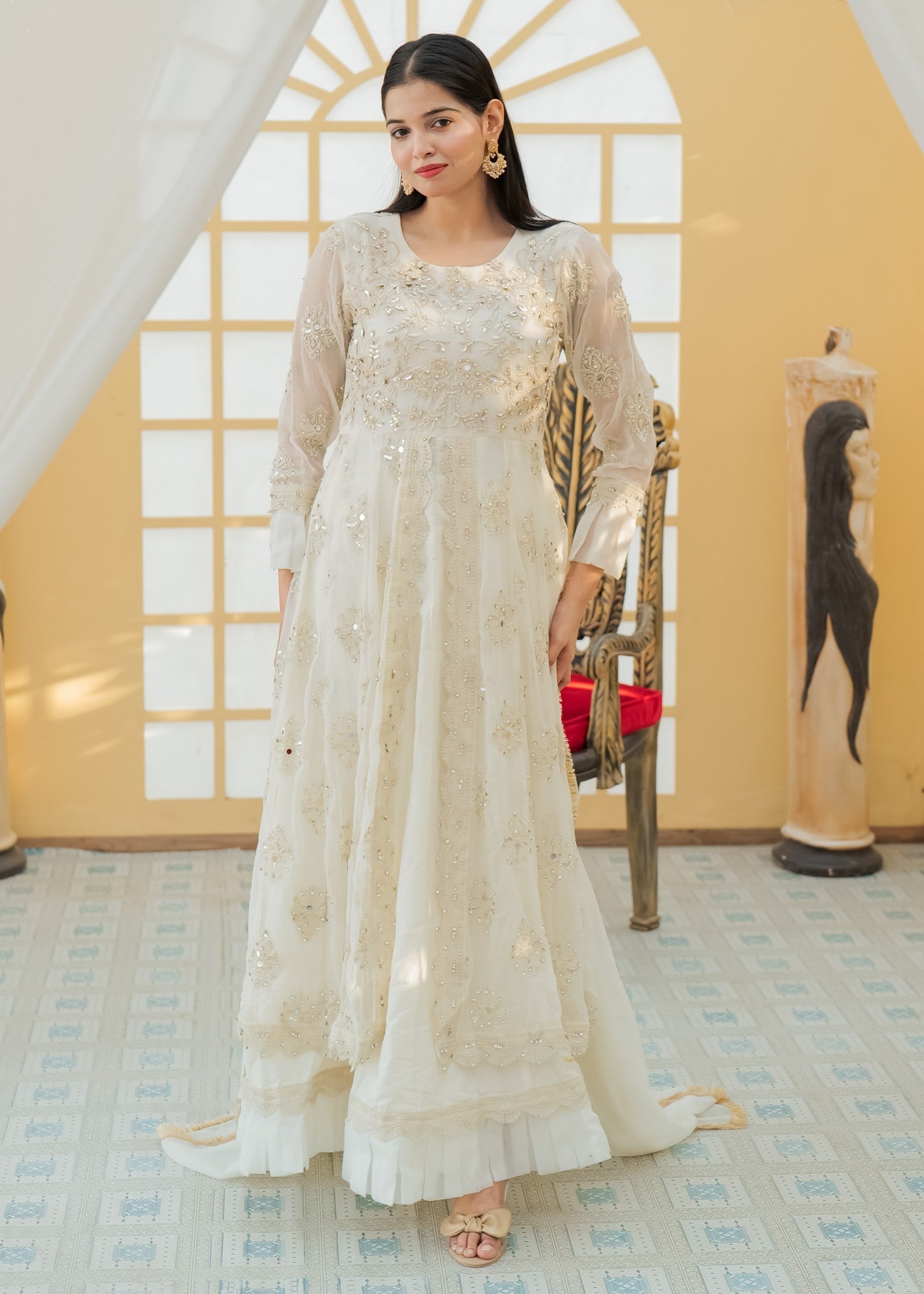 Mona Embroidery ELYSIAN OFFWHITE Women 3pcs