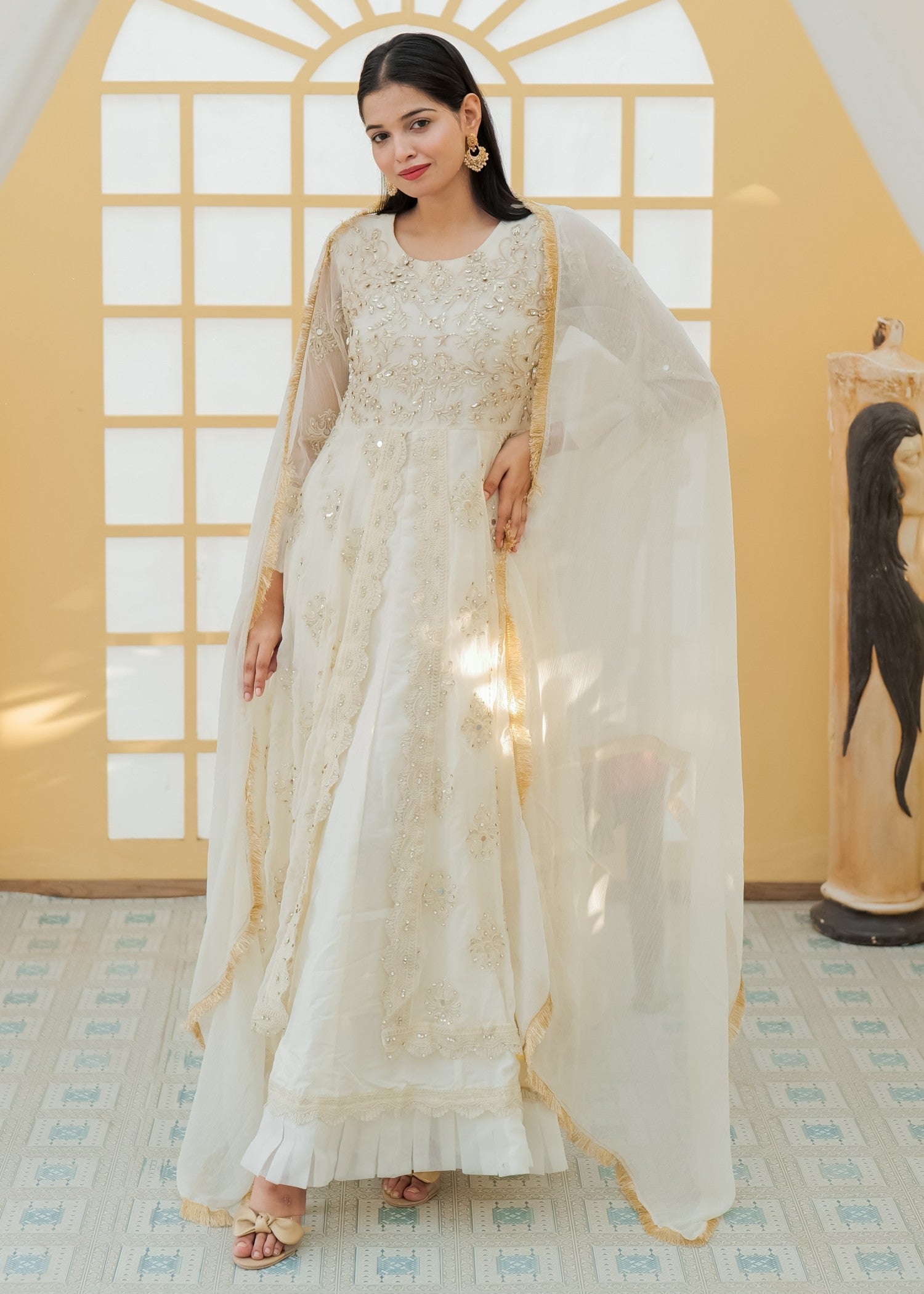 Mona Embroidery ELYSIAN OFFWHITE Women 3pcs